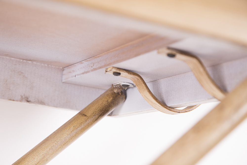 Bamboo Style Butlers Tray With Removable Rack