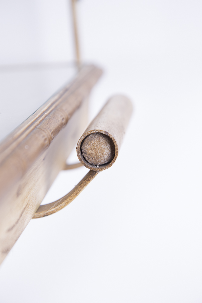 Bamboo Style Butlers Tray With Removable Rack