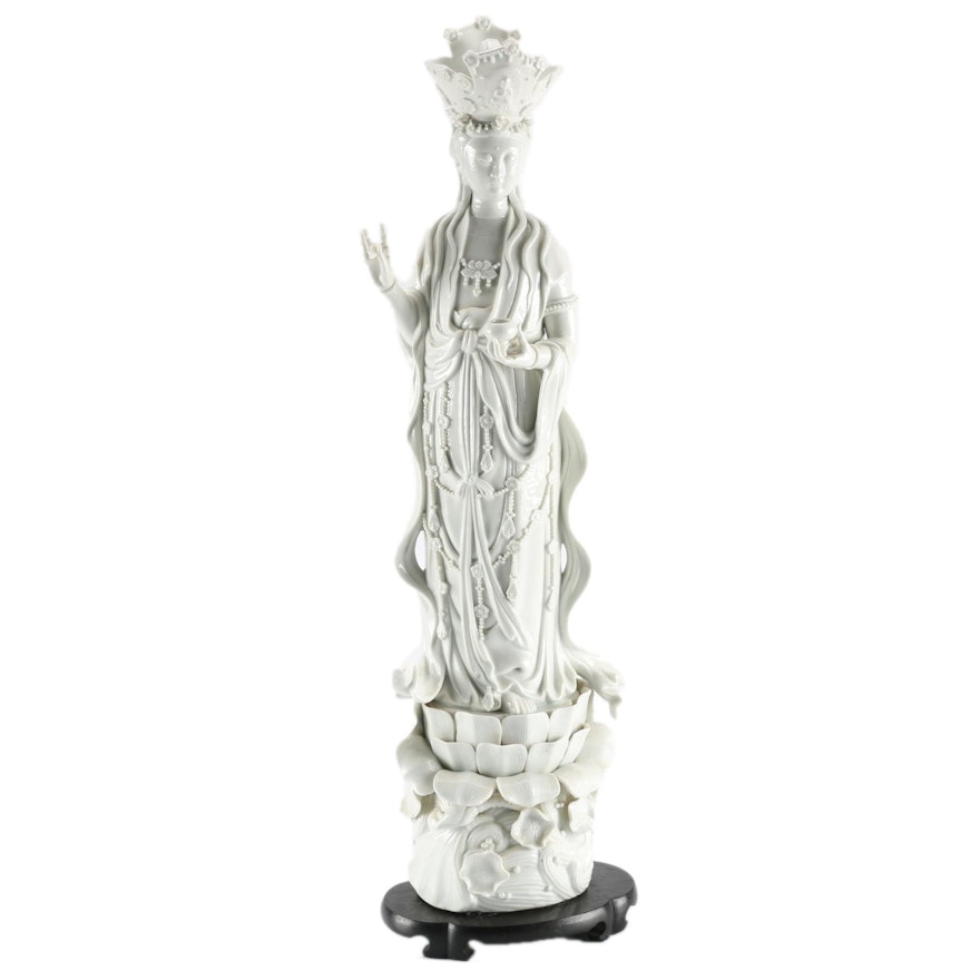 Porcelain Guanyin Statue