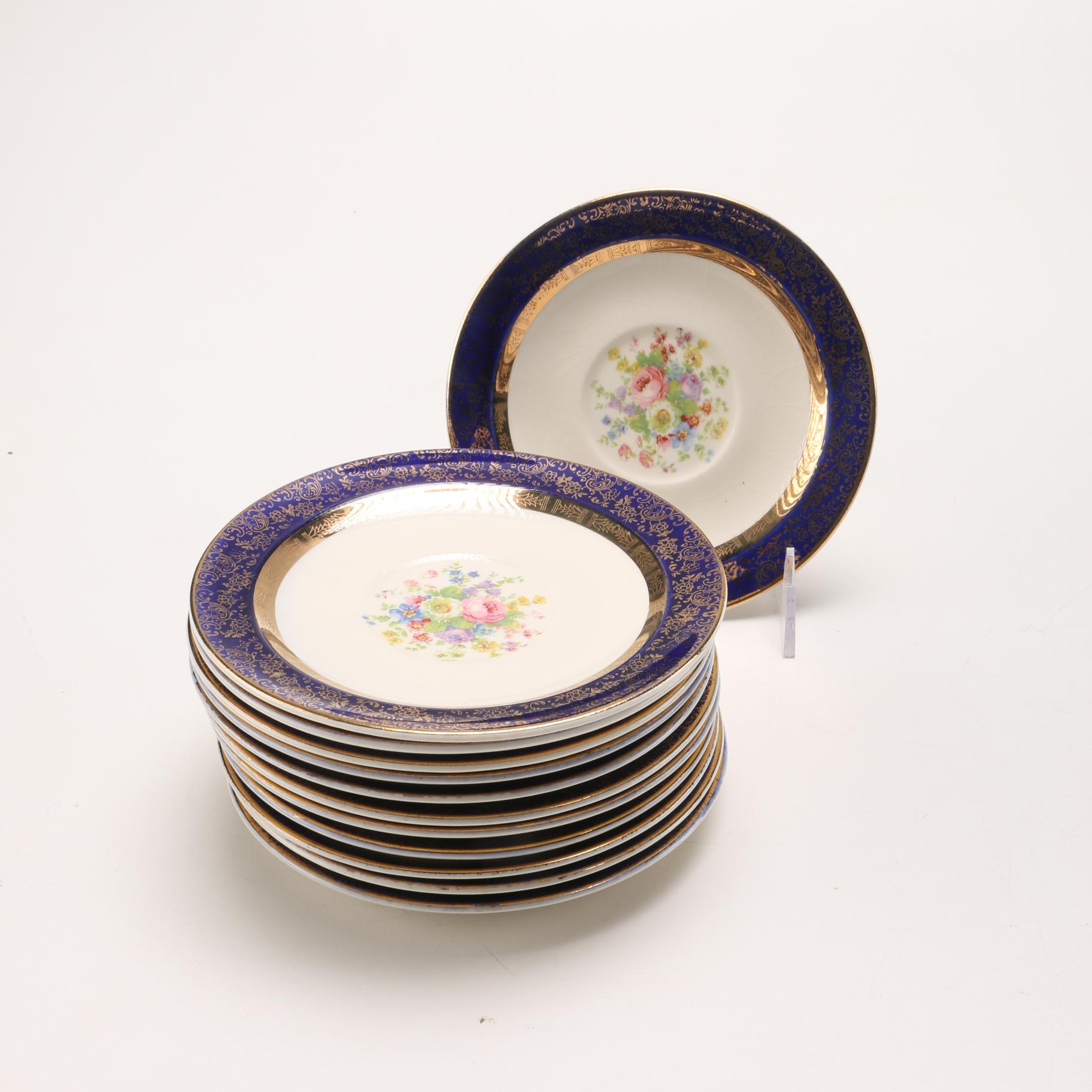 Century by Salem "Aristocrat" 23K Gold China Tableware