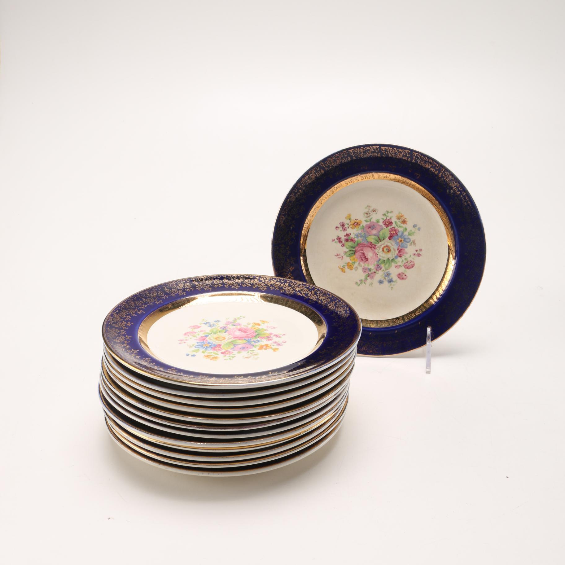 Century by Salem "Aristocrat" 23K Gold China Tableware