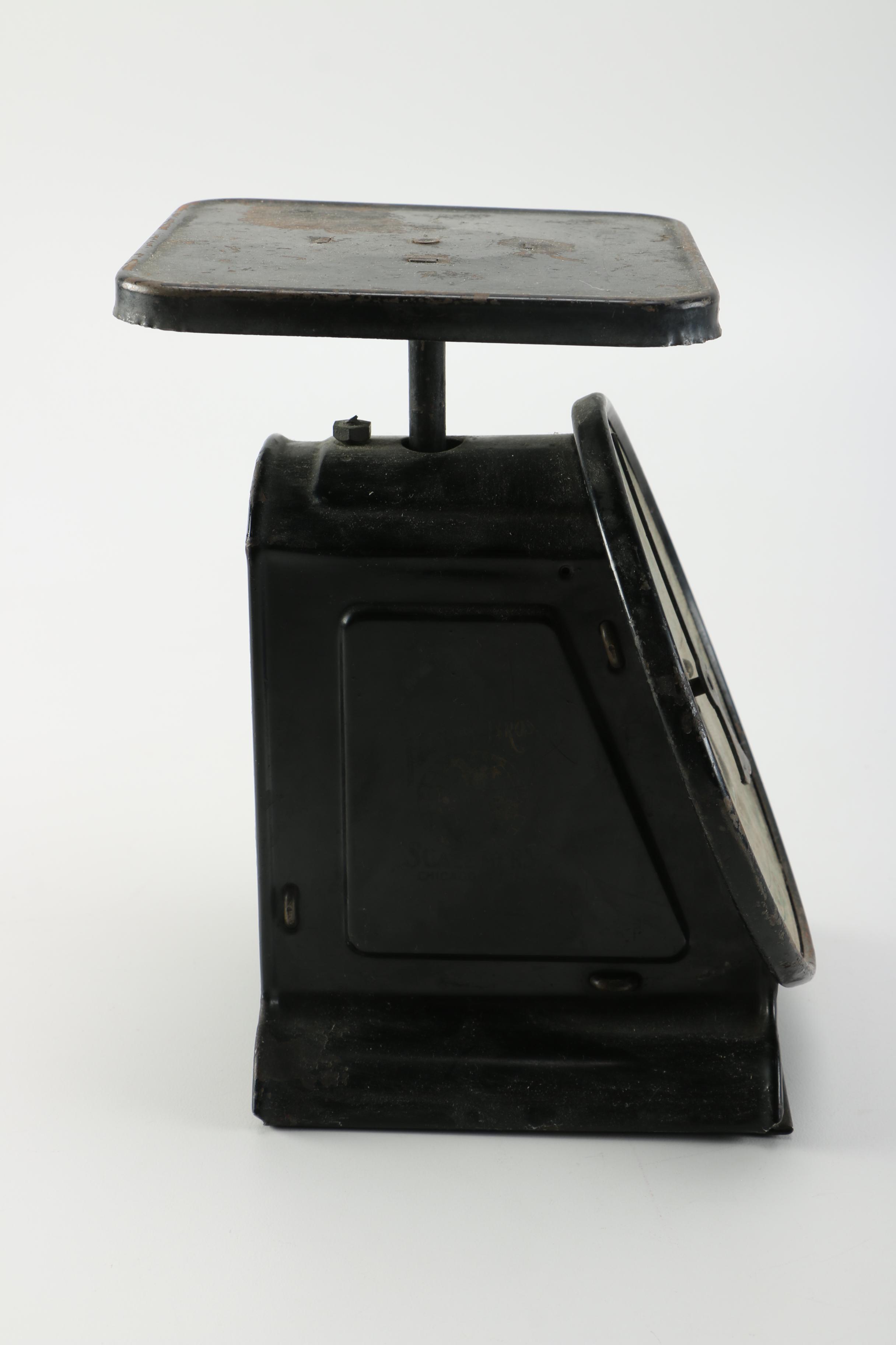 Vintage Metal Postal Weighing Scales