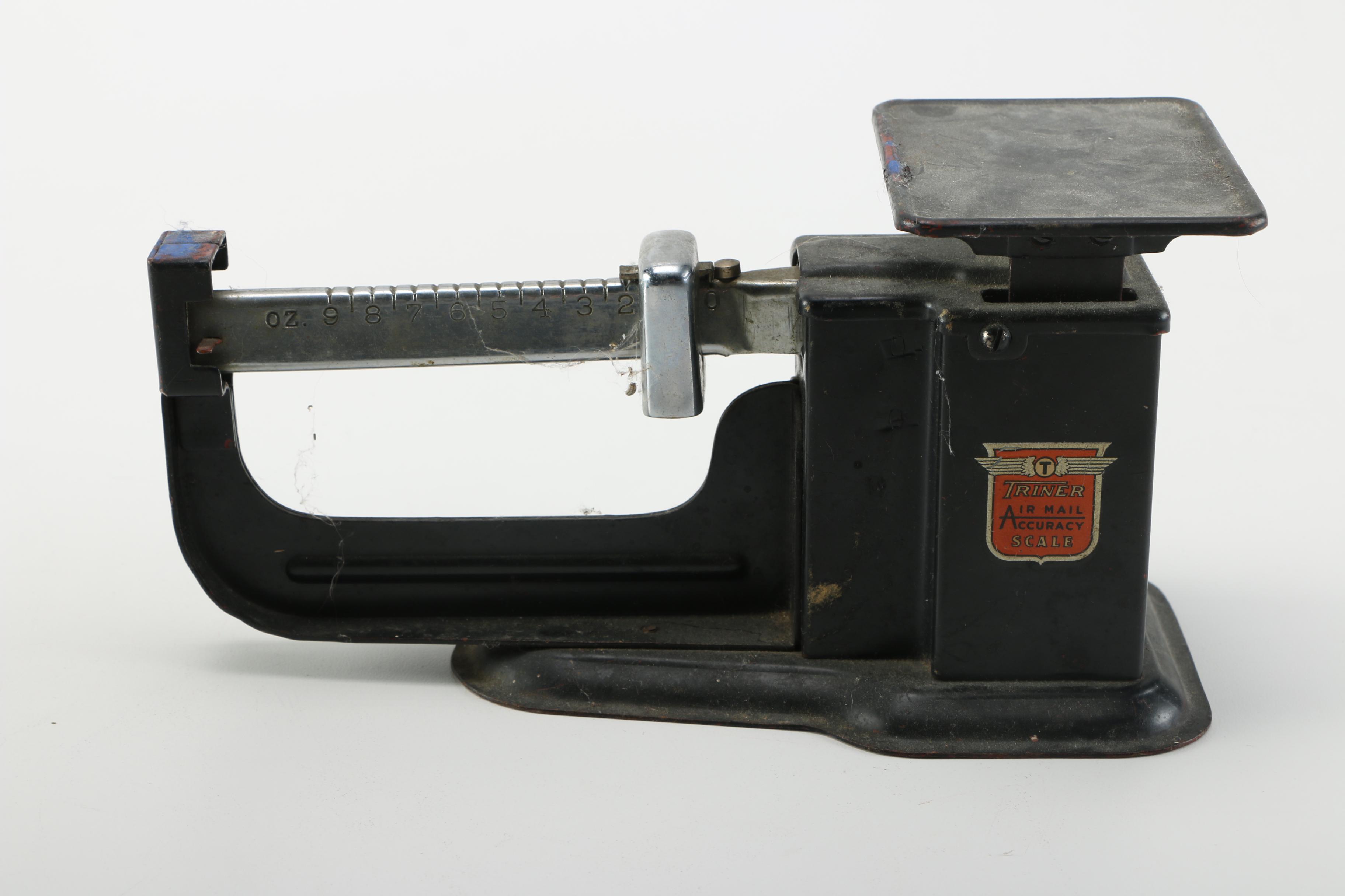Vintage Metal Postal Weighing Scales