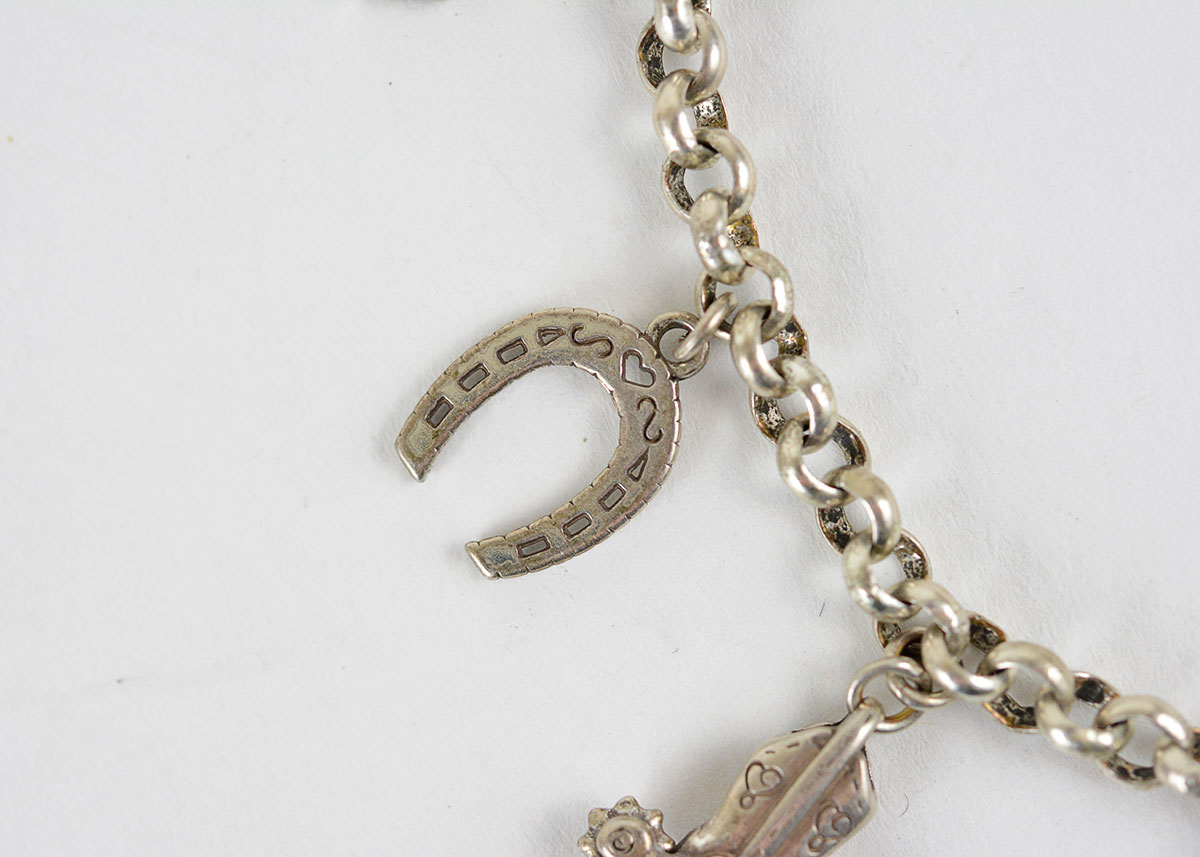 Texas Themed Charm Bracelet