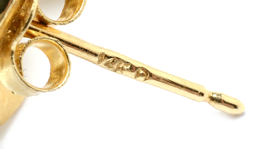 Pairing of 14K Yellow Gold Rope Chain Earrings and Bracelet