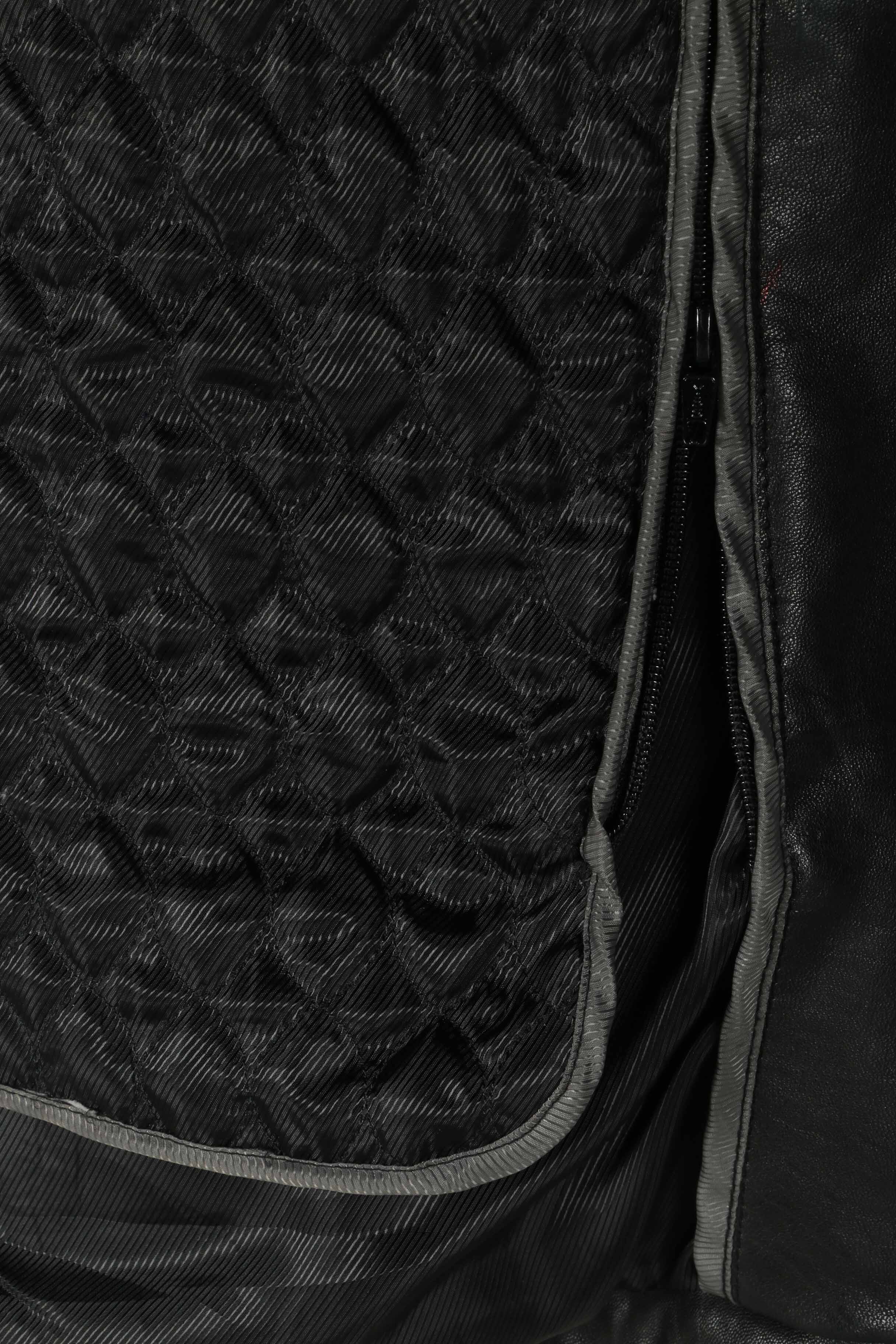 Wilsons Leather Black Leather Thinsulate Jacket