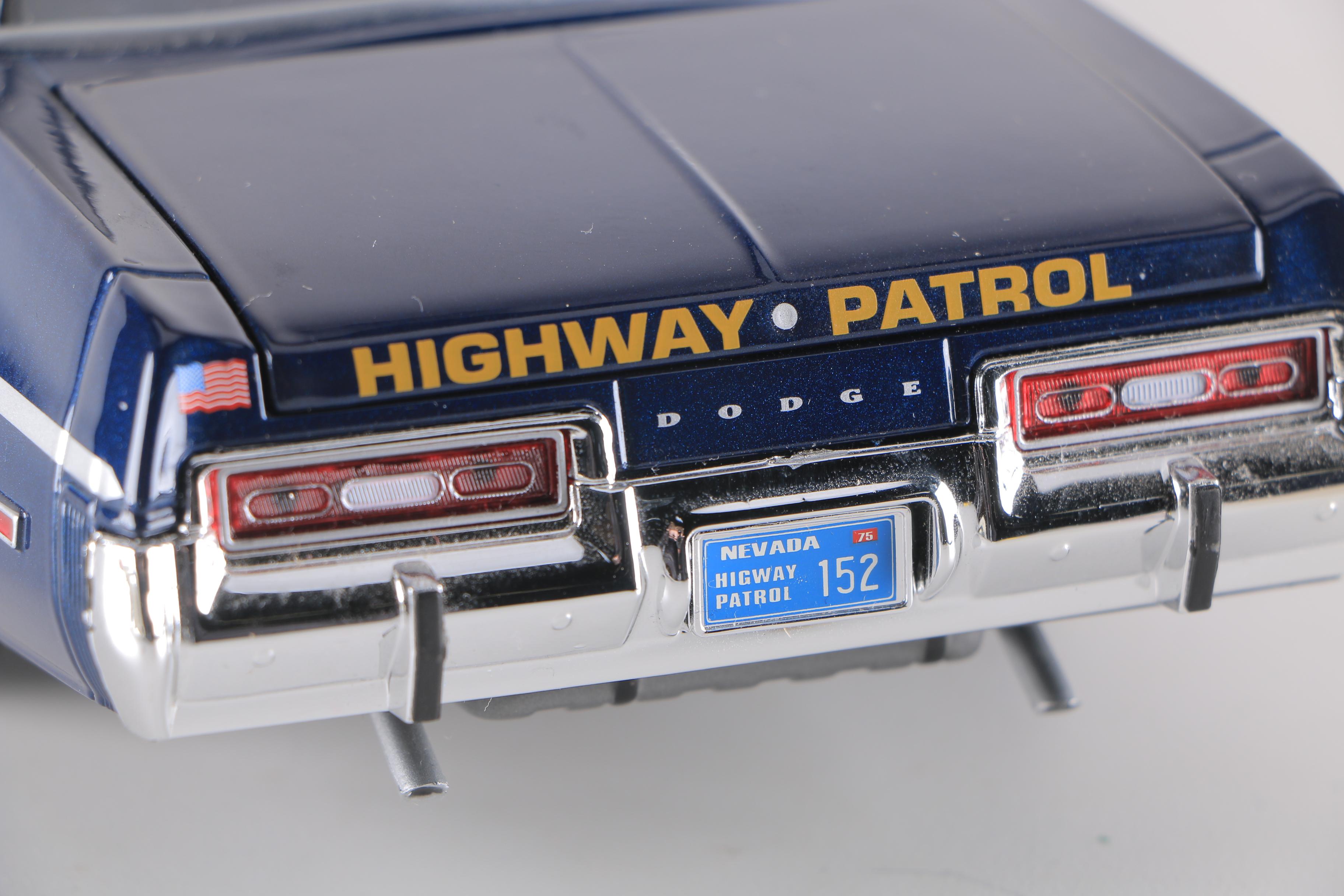 Pair of 1:18 Scale  Dodge Monaco Police Cars