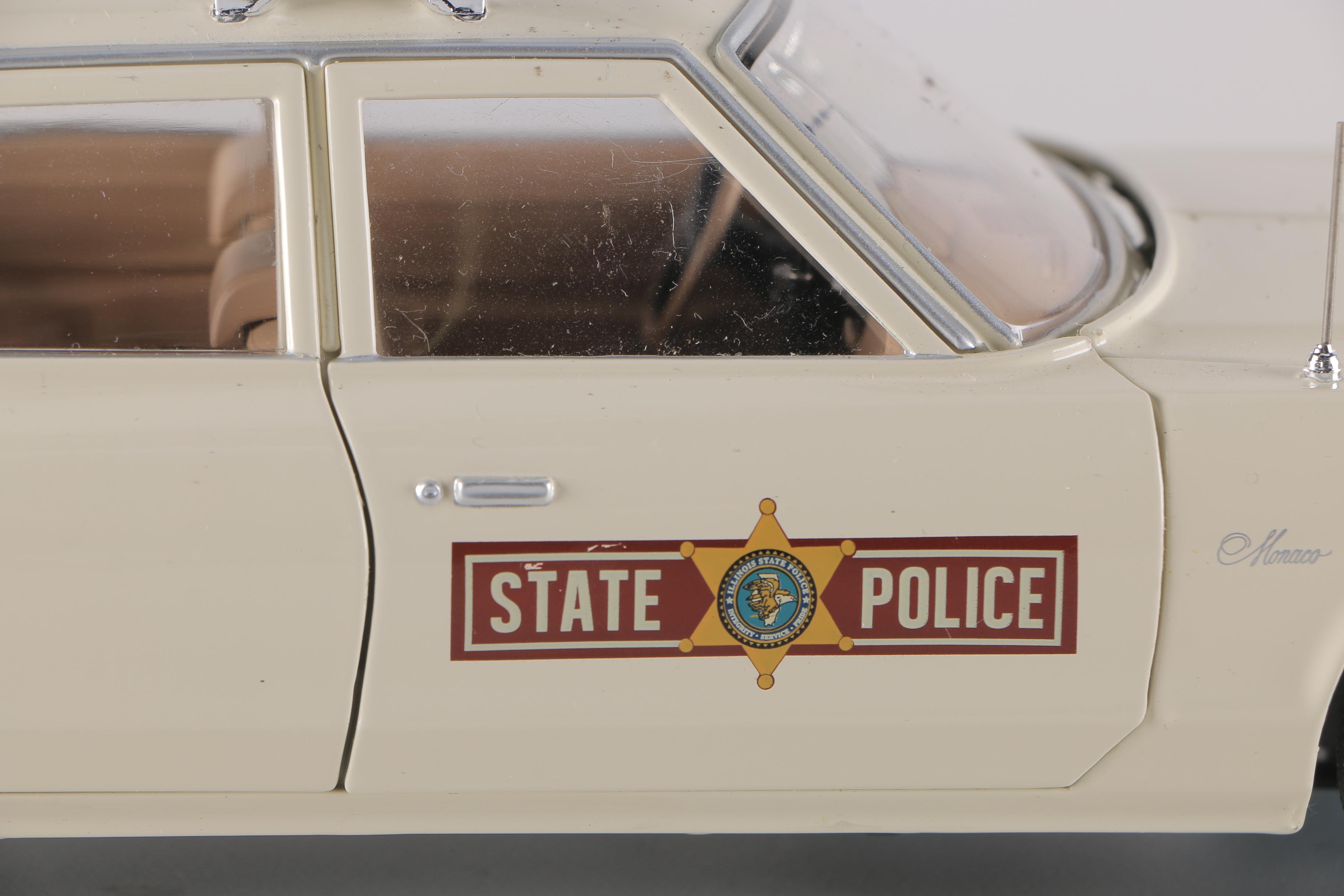 Pair of 1:18 Scale  Dodge Monaco Police Cars