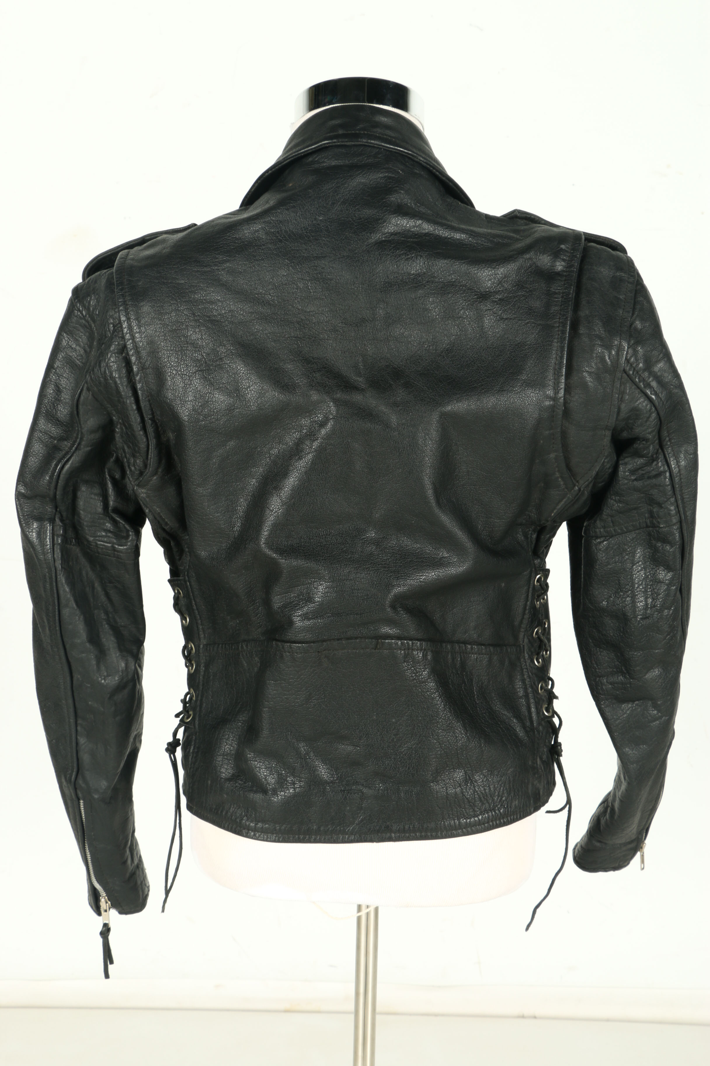 The Alley Chicago Men's Leather Motorcycle Jacket