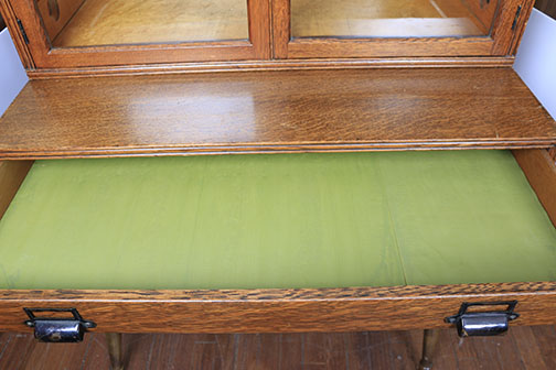 Vintage Oak Specimen Cabinet