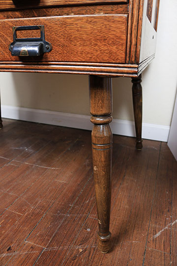 Vintage Oak Specimen Cabinet