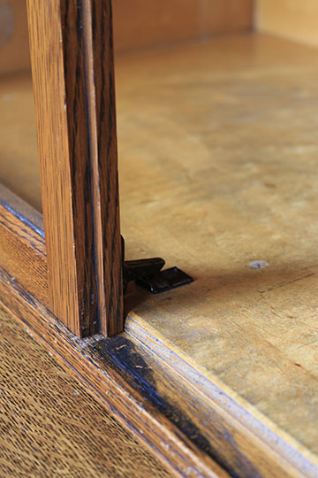 Vintage Oak Specimen Cabinet