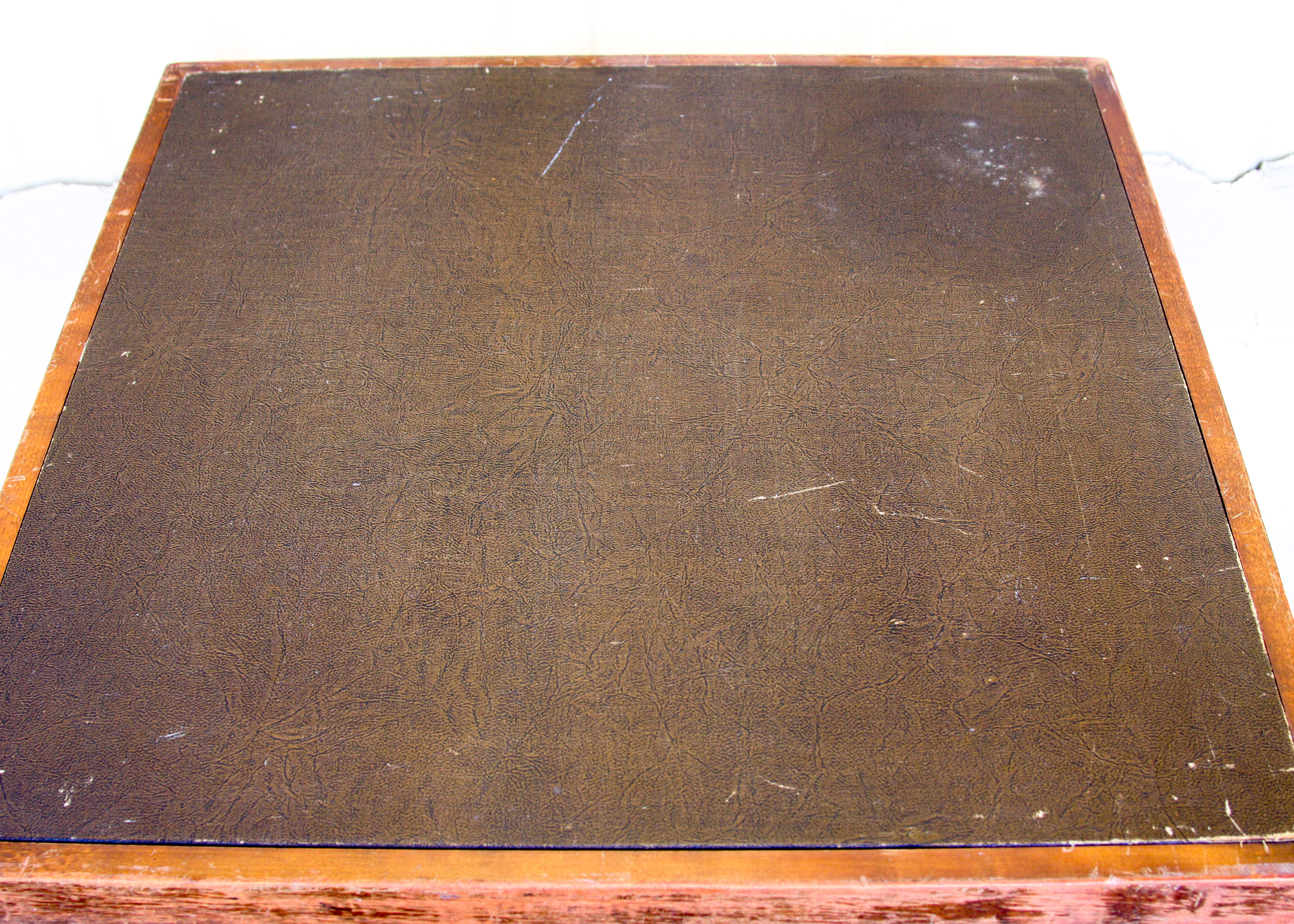 Vintage Wood Folding Table With "Lego-O-Matic" Chairs by Lorraine