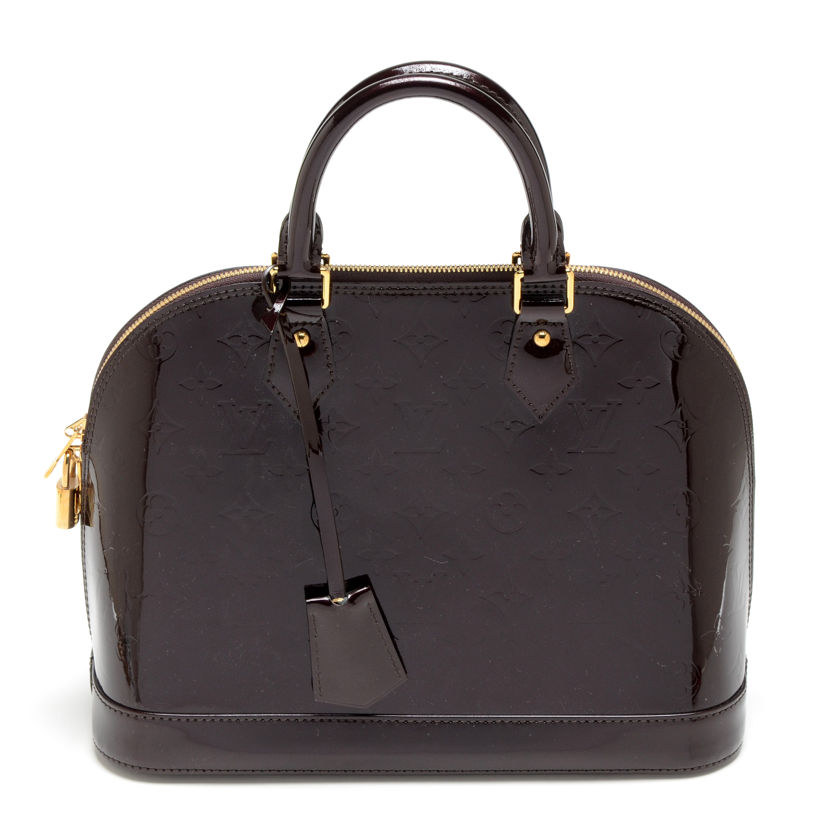 Louis Vuitton Amarante Vernis Alma PM