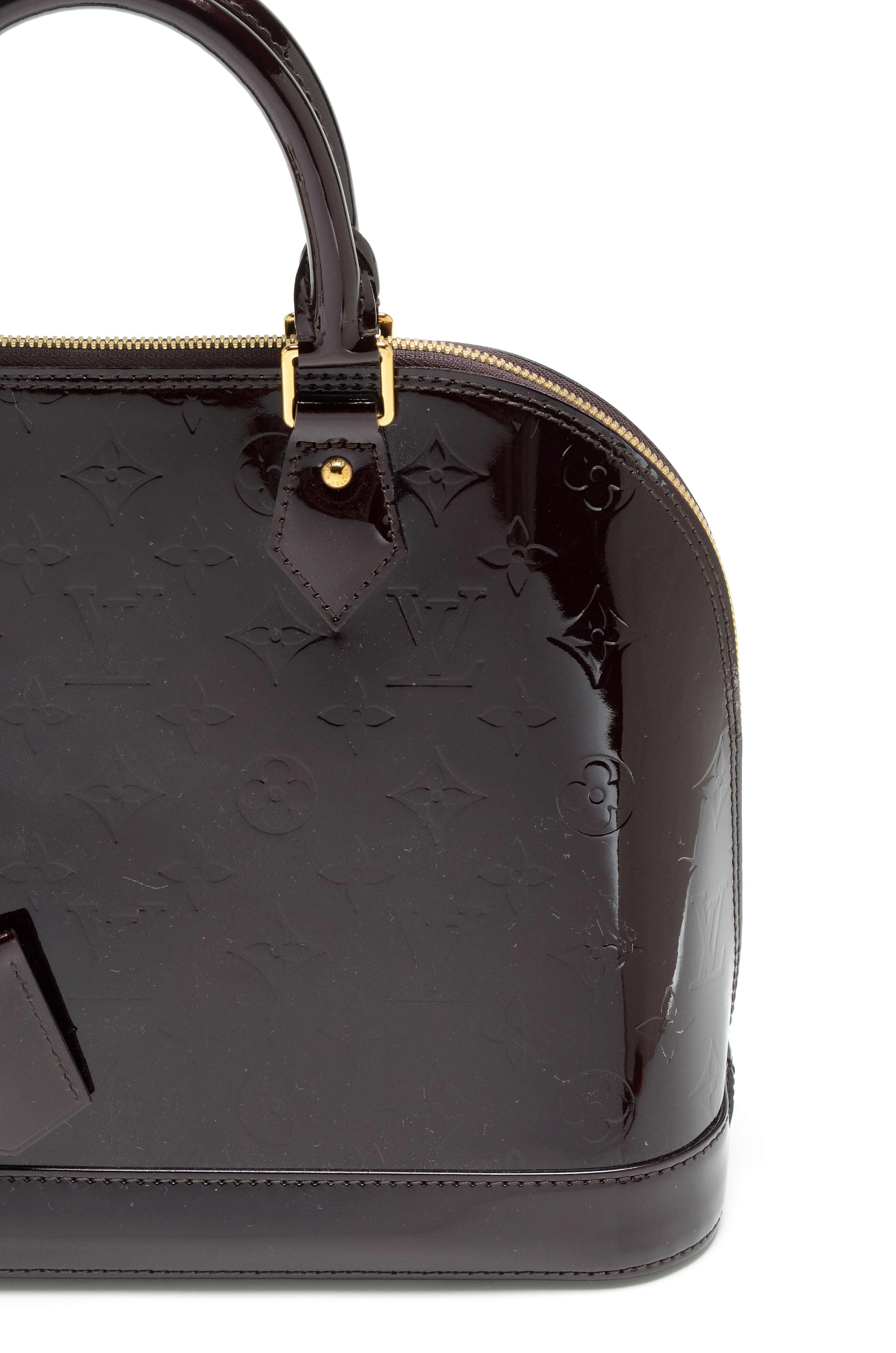 Louis Vuitton Amarante Vernis Alma PM