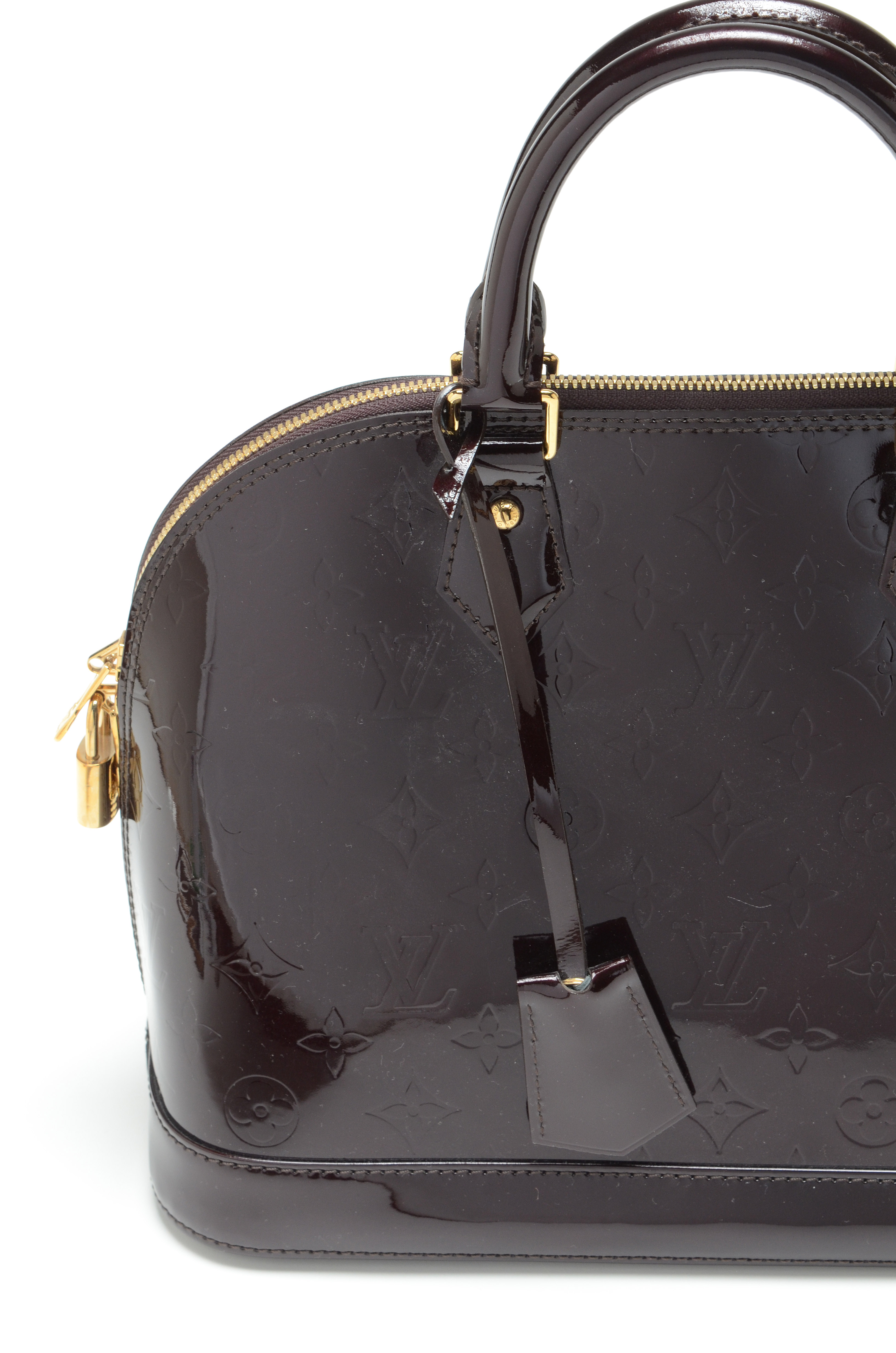 Louis Vuitton Amarante Vernis Alma PM