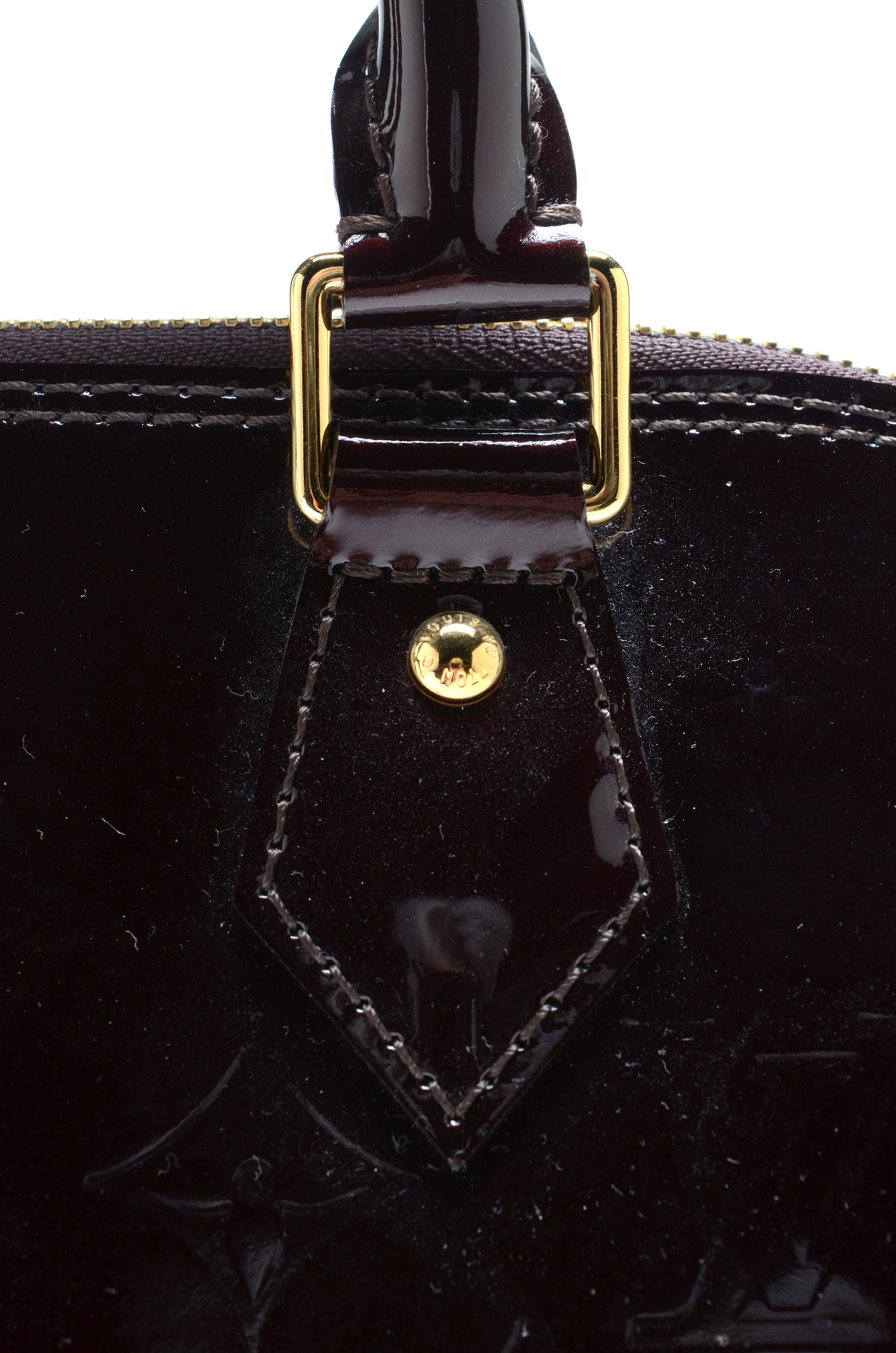 Louis Vuitton Amarante Vernis Alma PM