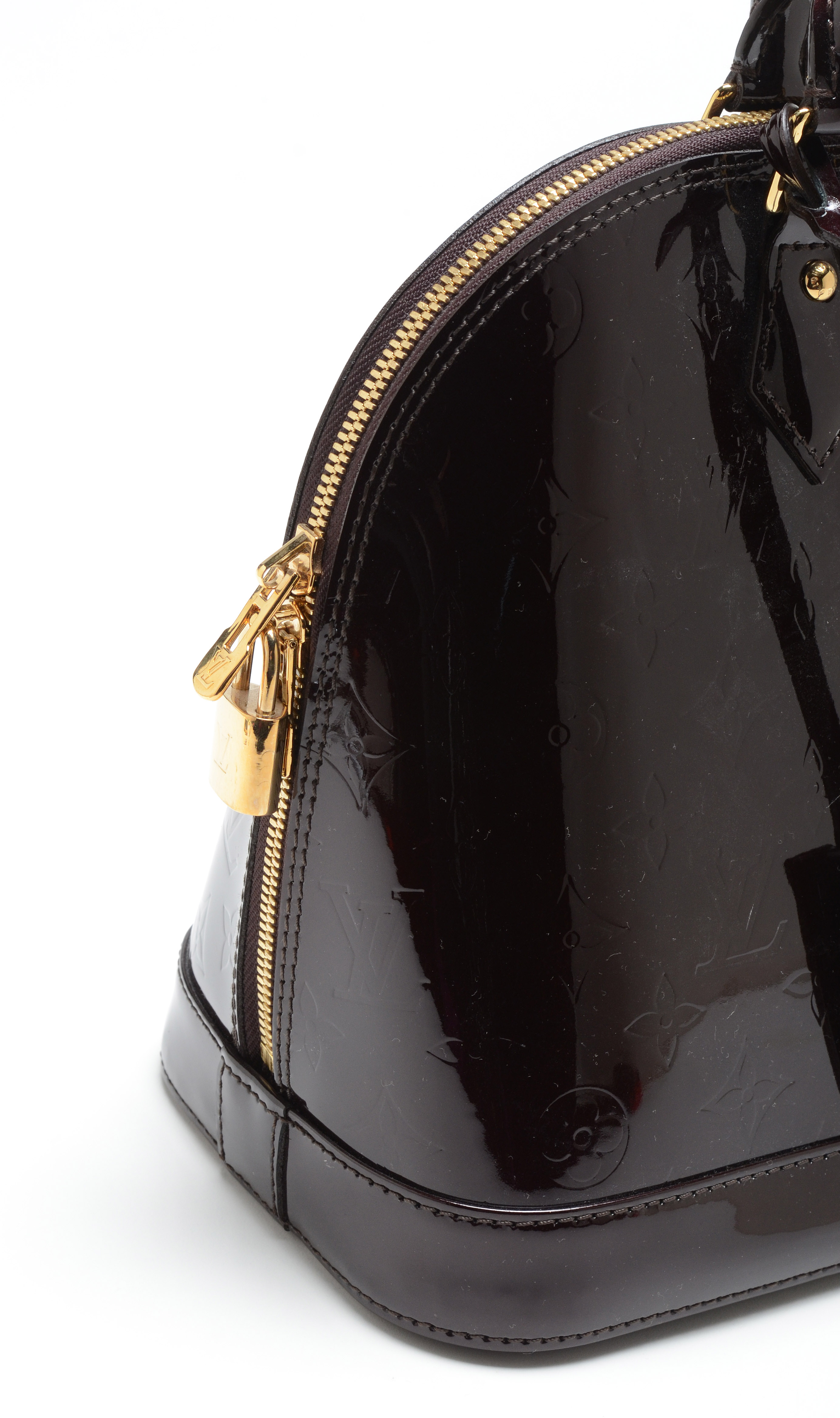 Louis Vuitton Amarante Vernis Alma PM