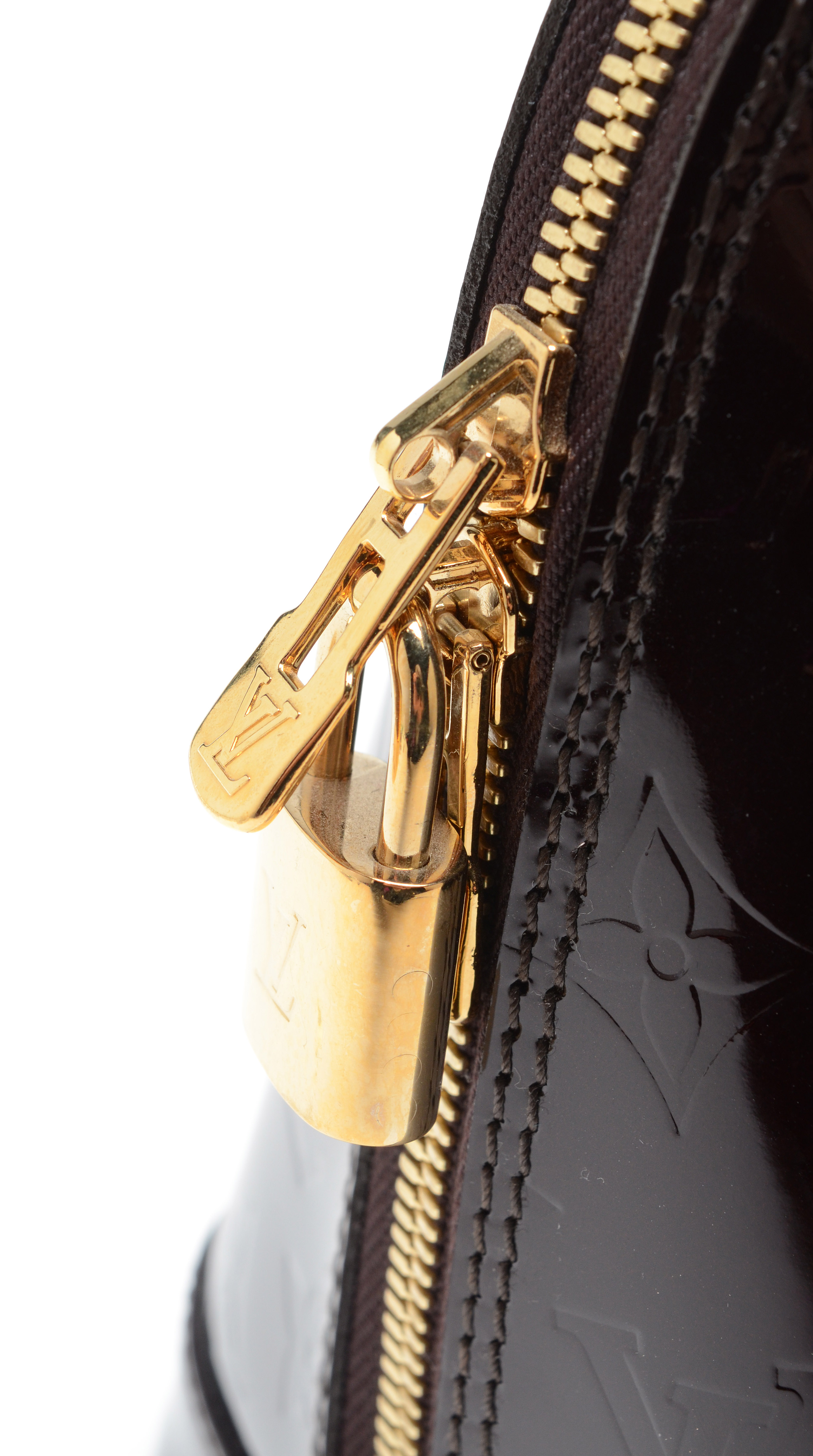 Louis Vuitton Amarante Vernis Alma PM