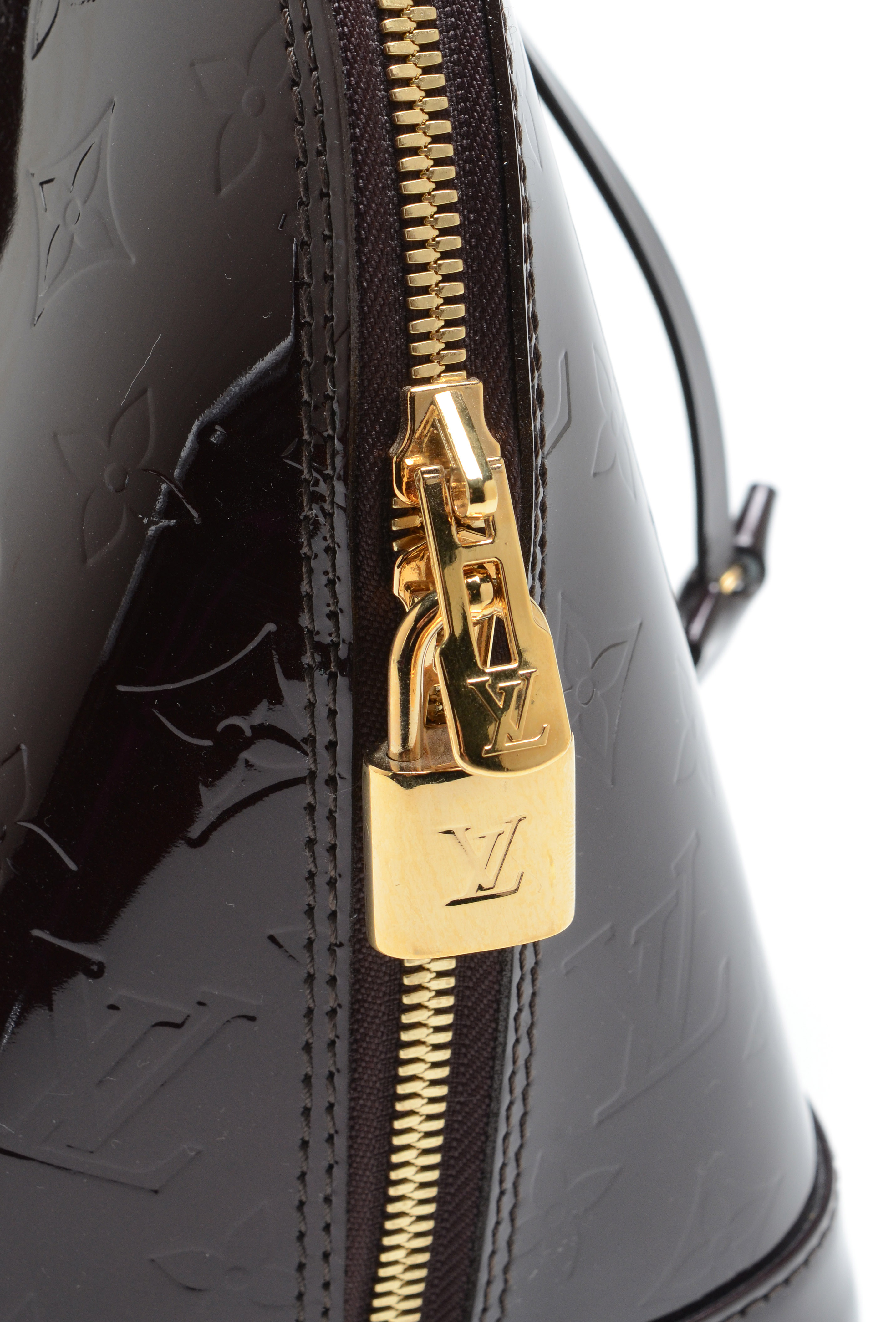 Louis Vuitton Amarante Vernis Alma PM