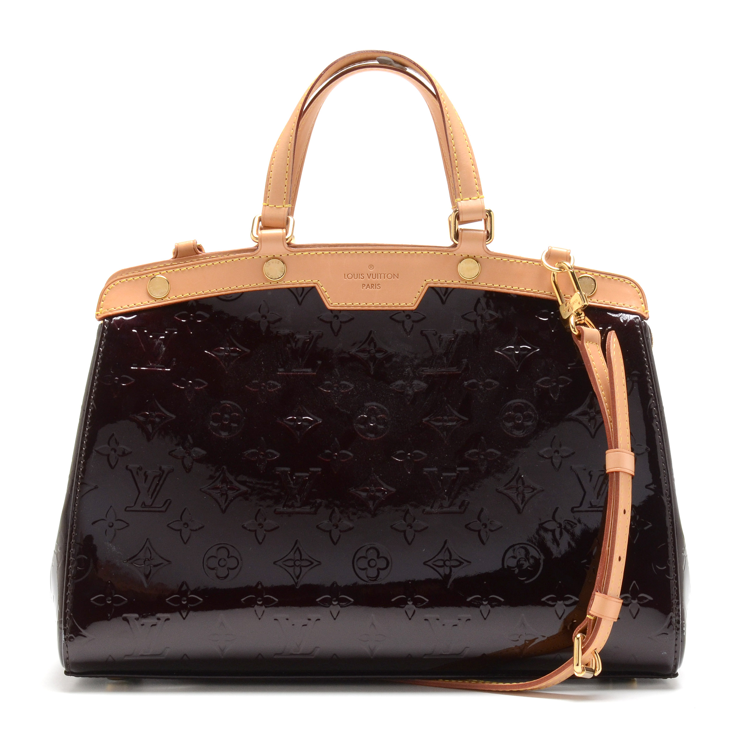 Louis Vuitton Amarante Vernis Brea MM