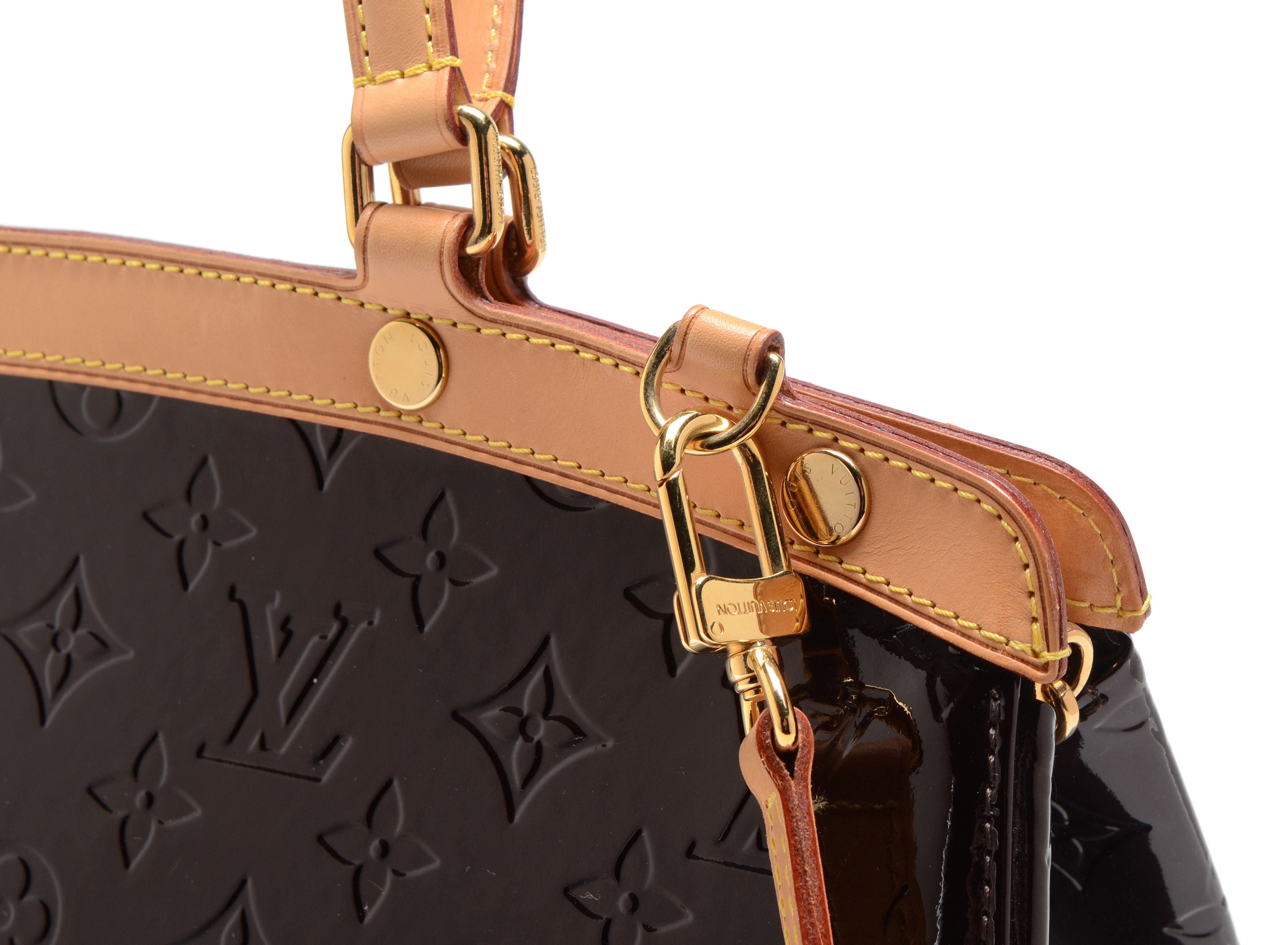 Louis Vuitton Amarante Vernis Brea MM