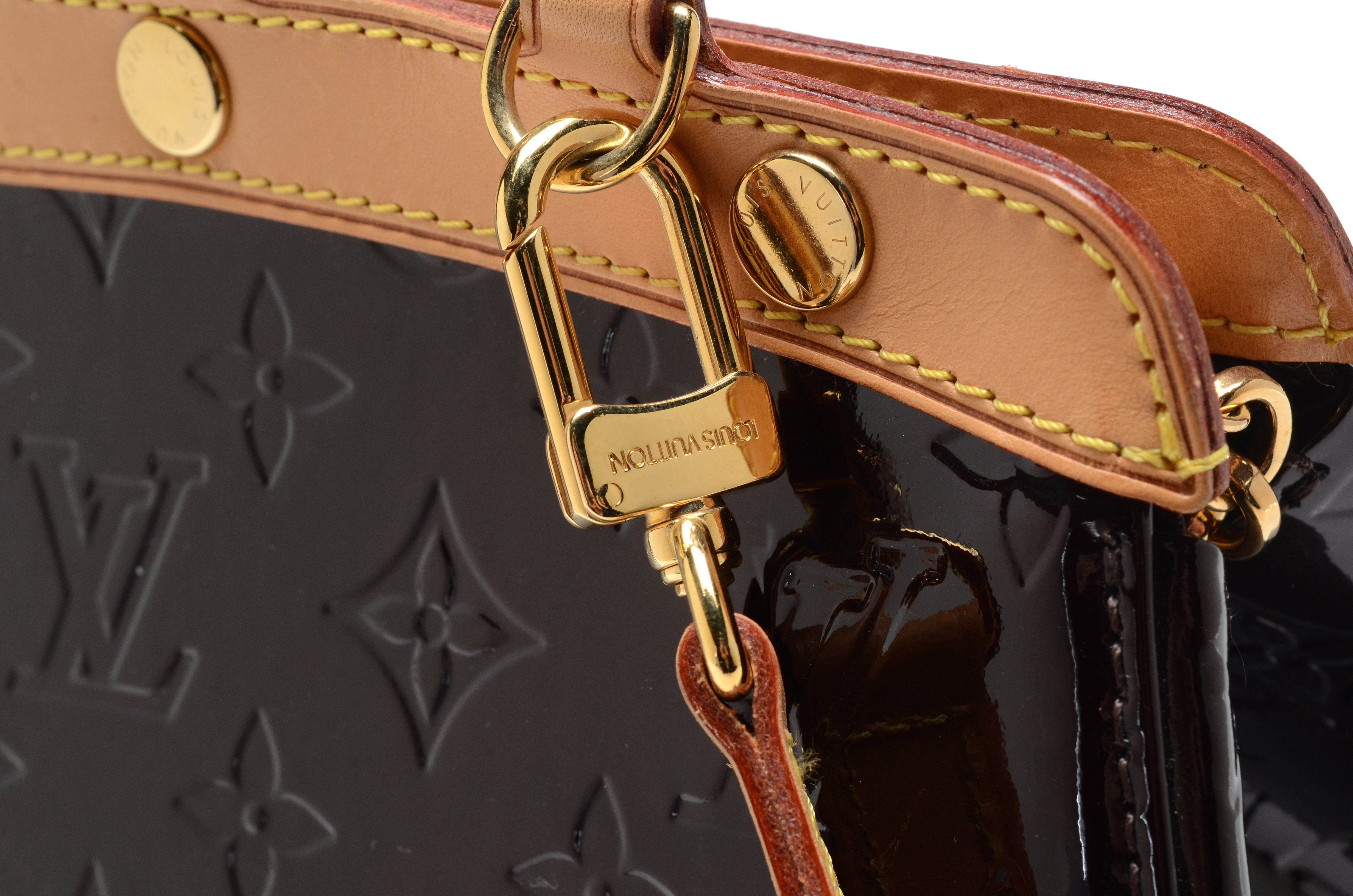 Louis Vuitton Amarante Vernis Brea MM