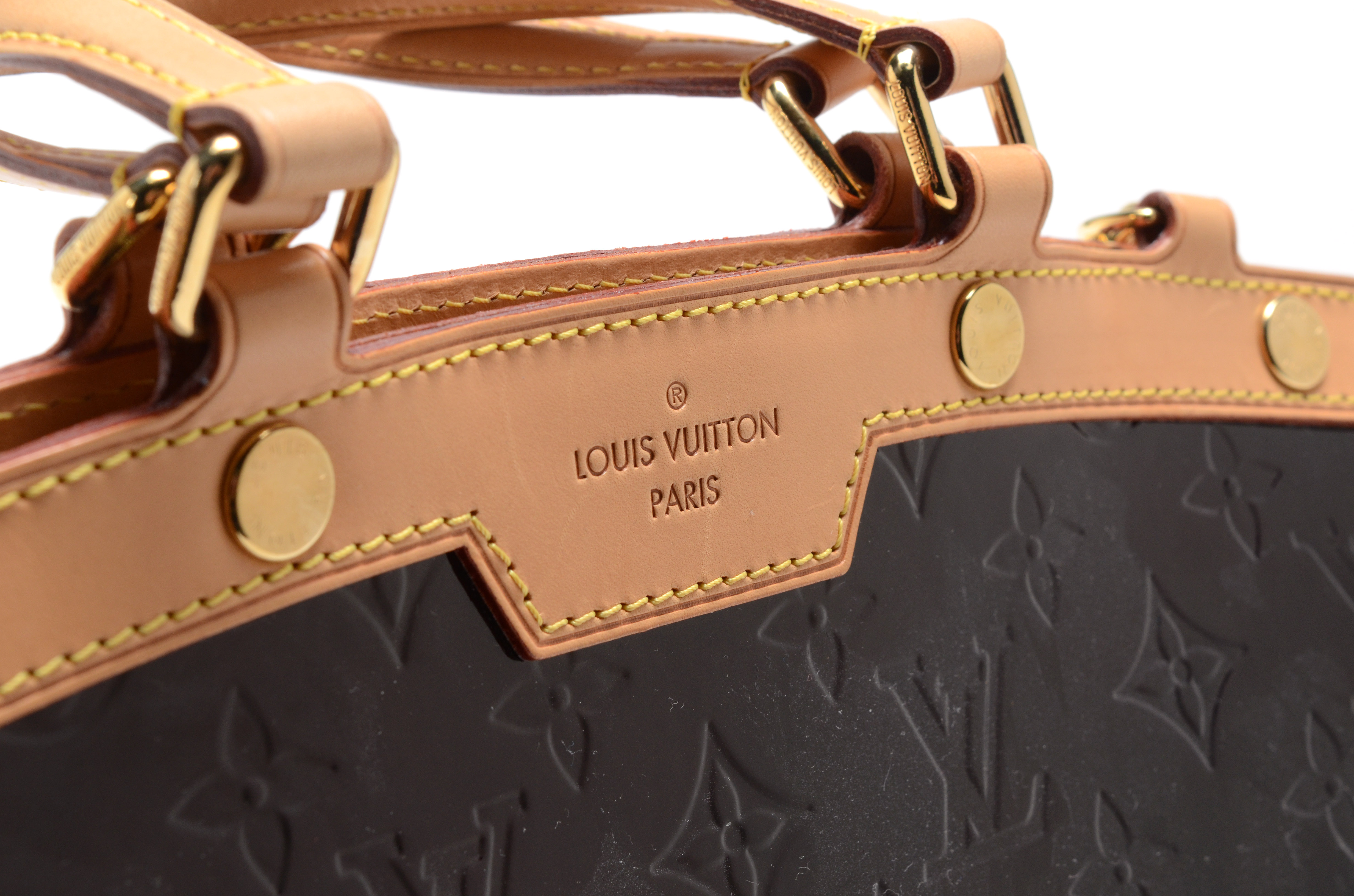 Louis Vuitton Amarante Vernis Brea MM
