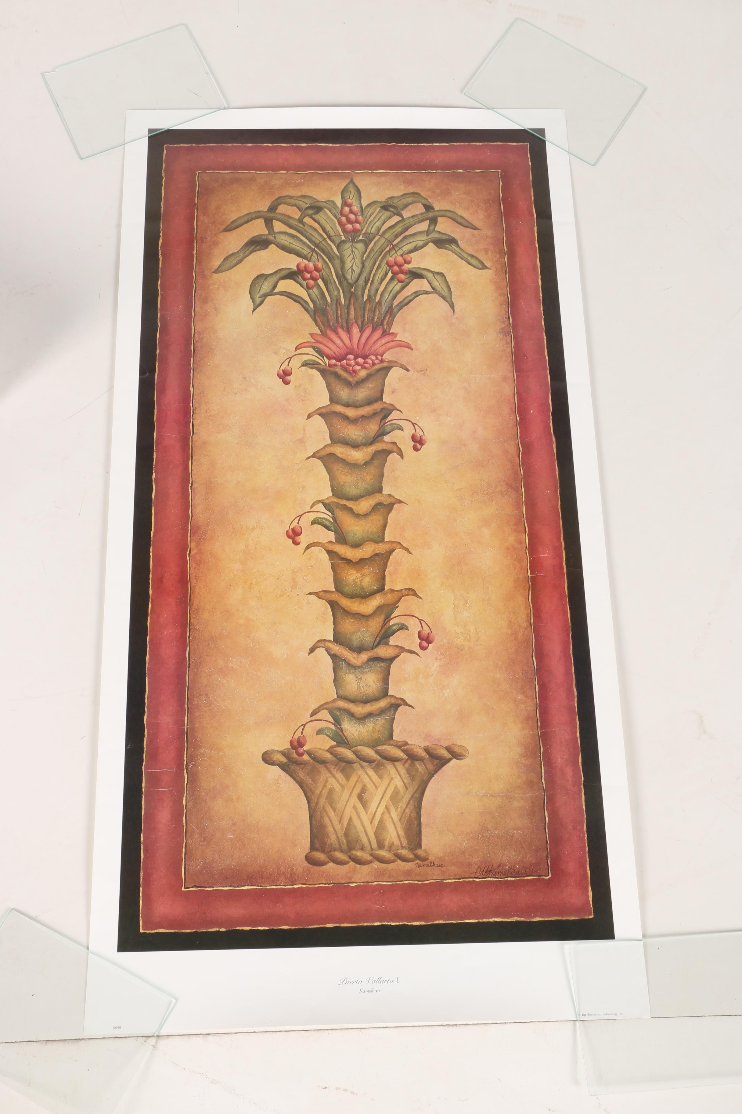 Kamelhair Collection of Six Offset Lithograph Prints