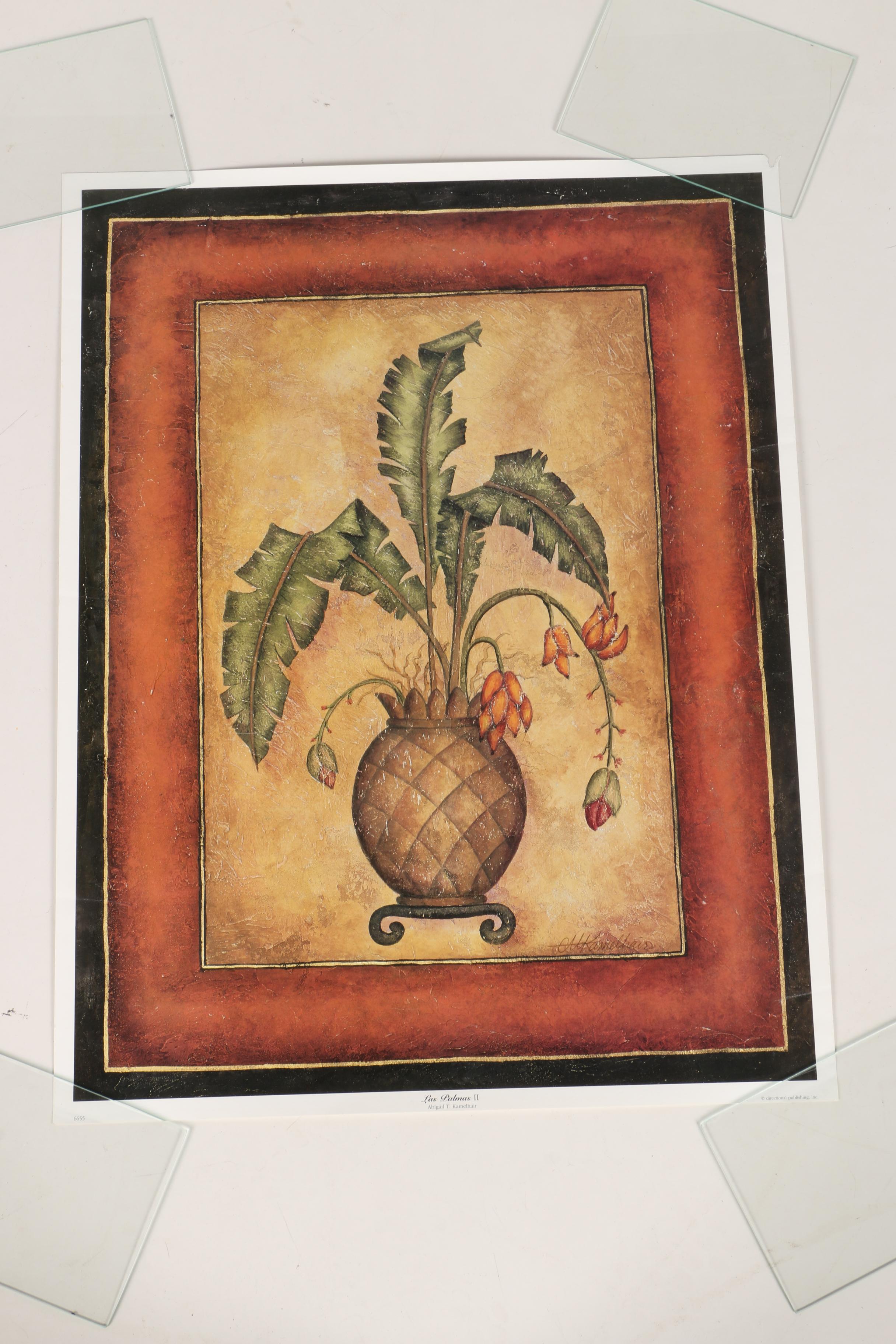 Kamelhair Collection of Six Offset Lithograph Prints