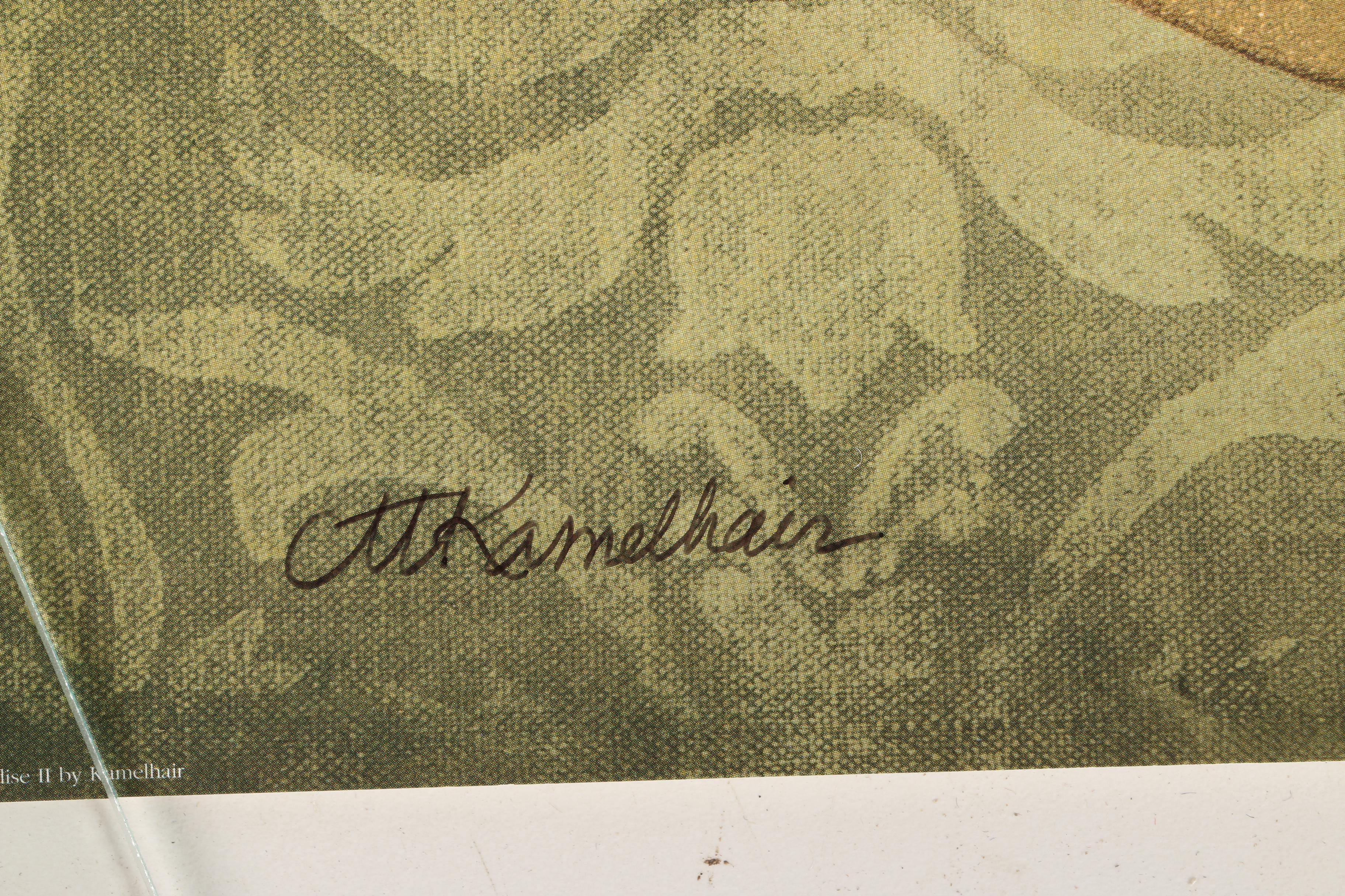 Kamelhair Collection of Six Offset Lithograph Prints