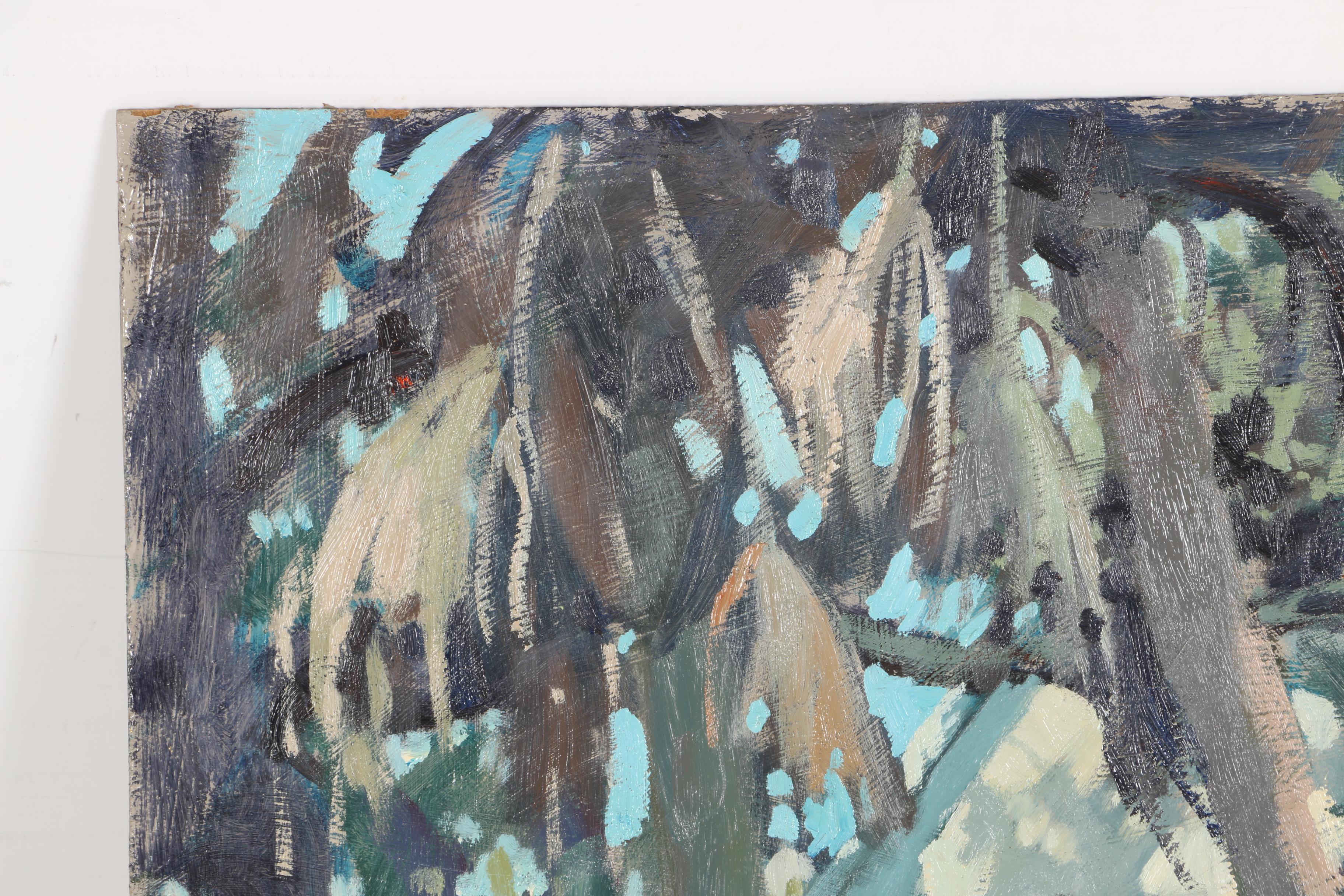 Morgan Samuel Price Signed Original Oil Painting "John Castleman's Home"