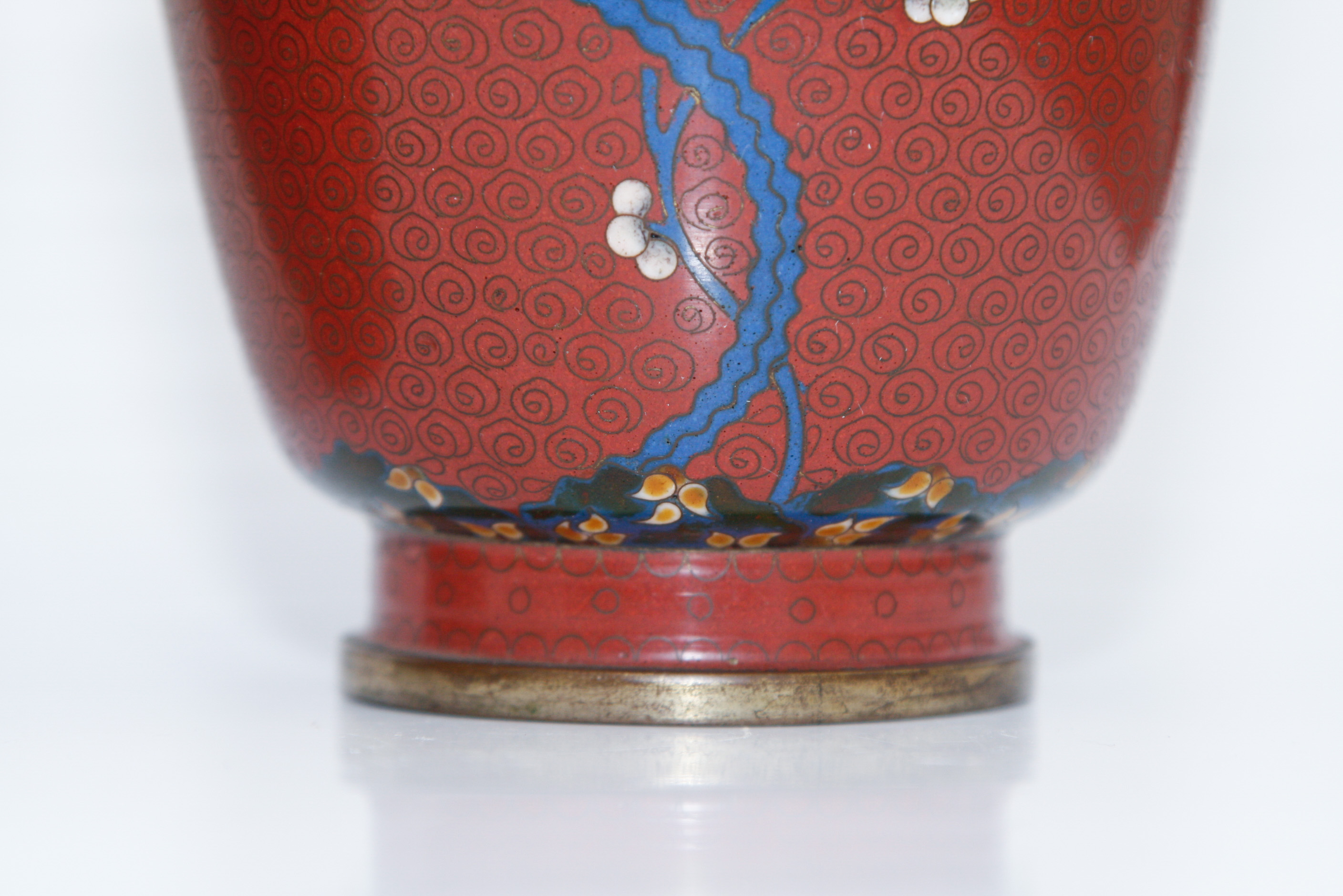 Pair of Chinese Cloisonné Vases