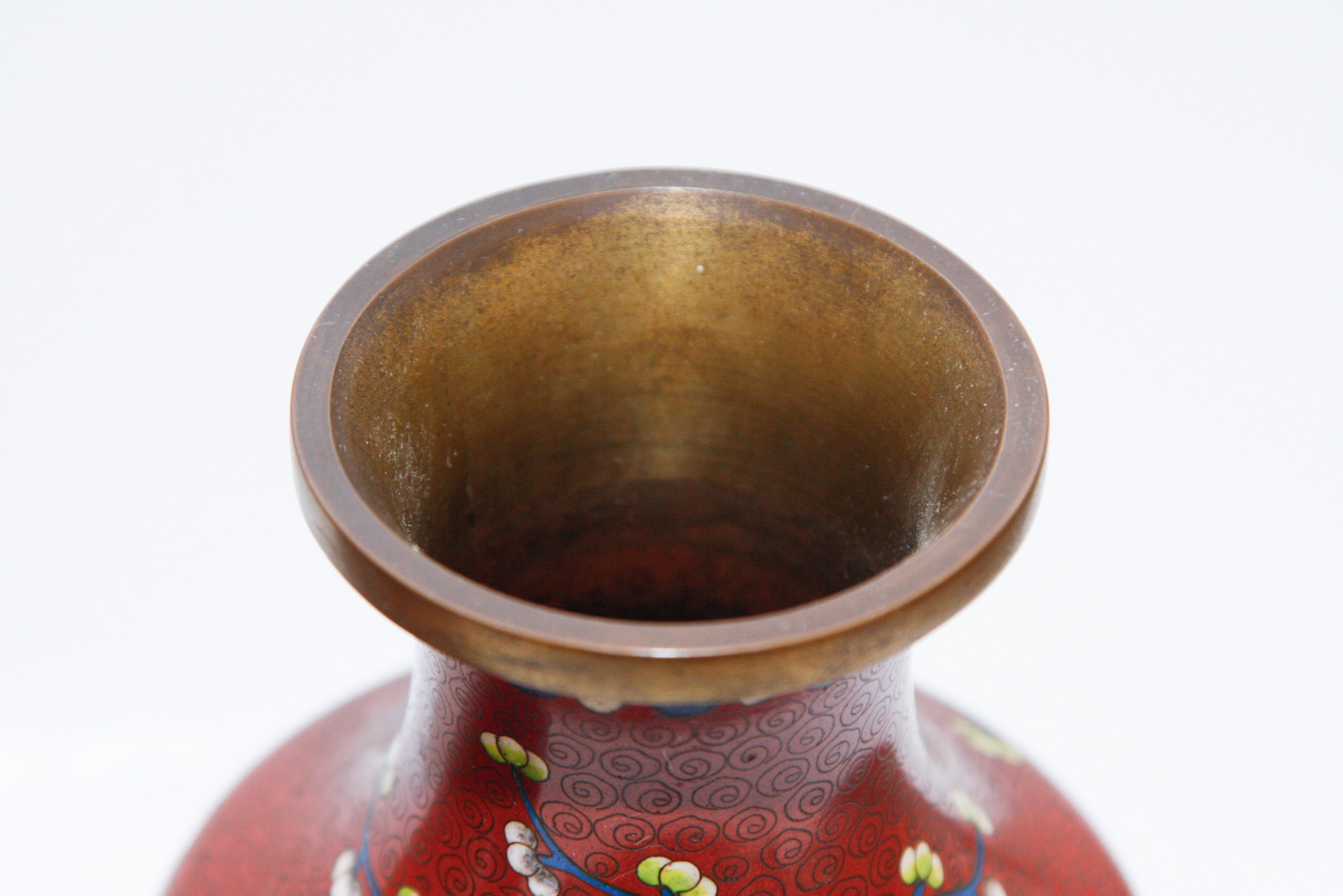 Pair of Chinese Cloisonné Vases