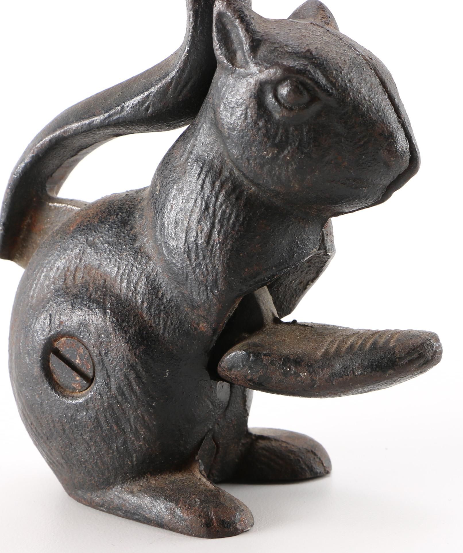 Vintage Cast Iron Squirrel Nutcracker