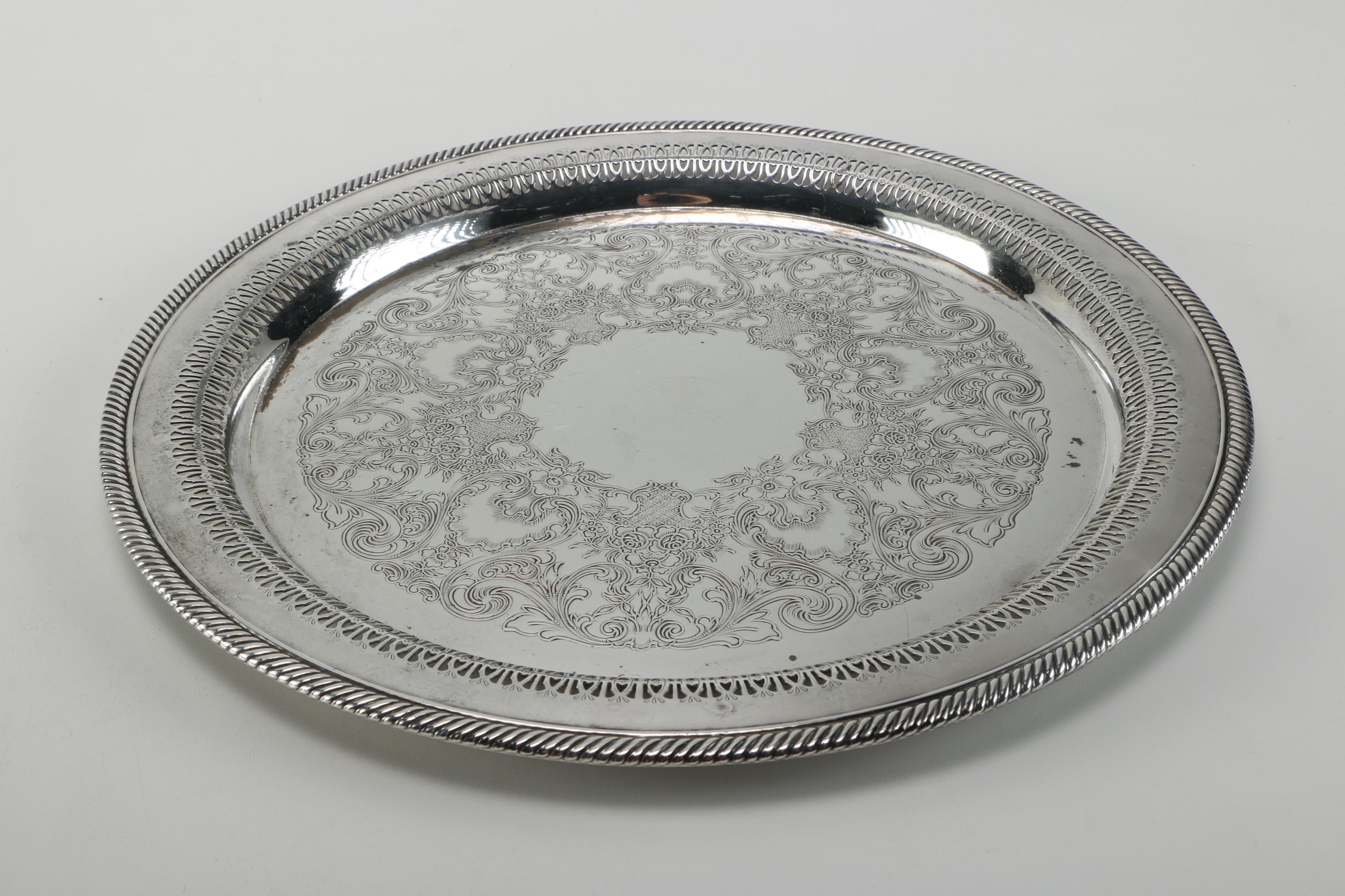 Collection of Silver Plate Kitchen Pieces Featuring Reed & Barton