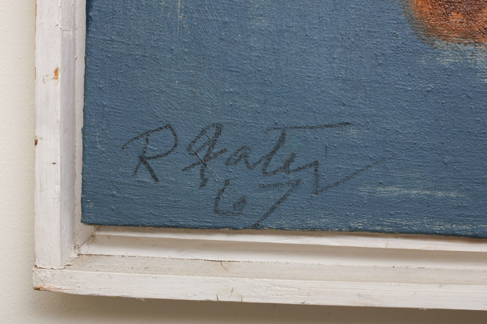 Robert Gates Signed Original Oil Painting