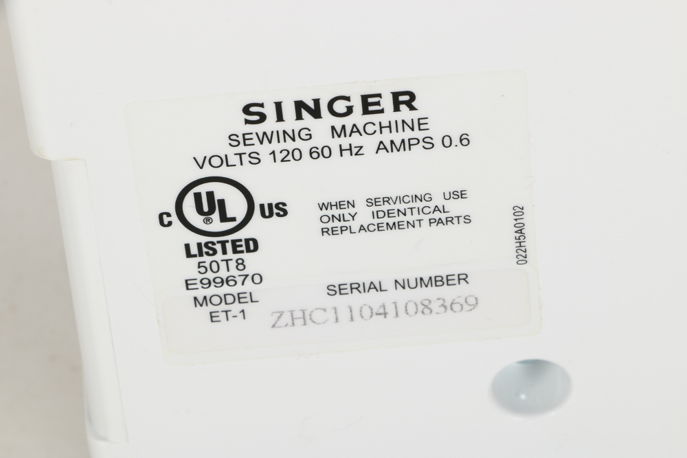 Singer Perfect Finish Sewing Machine