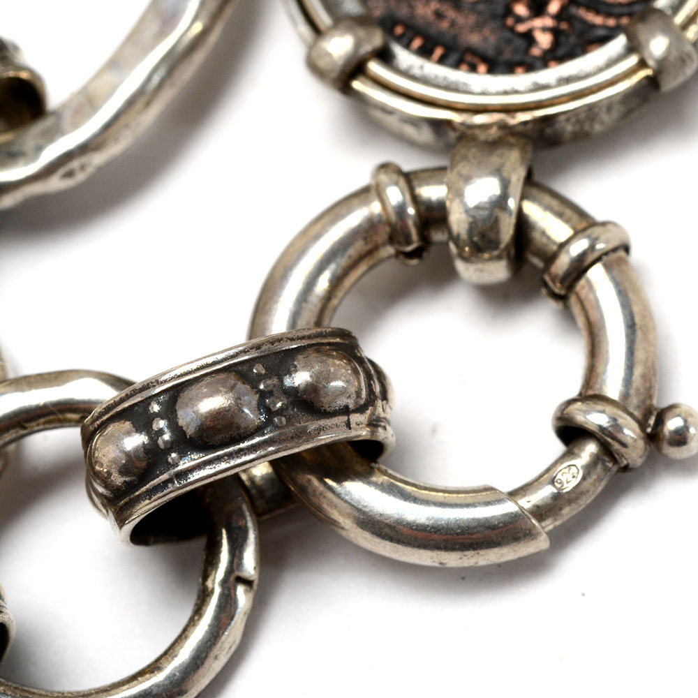 Sterling Silver Cable Linked Bracelet