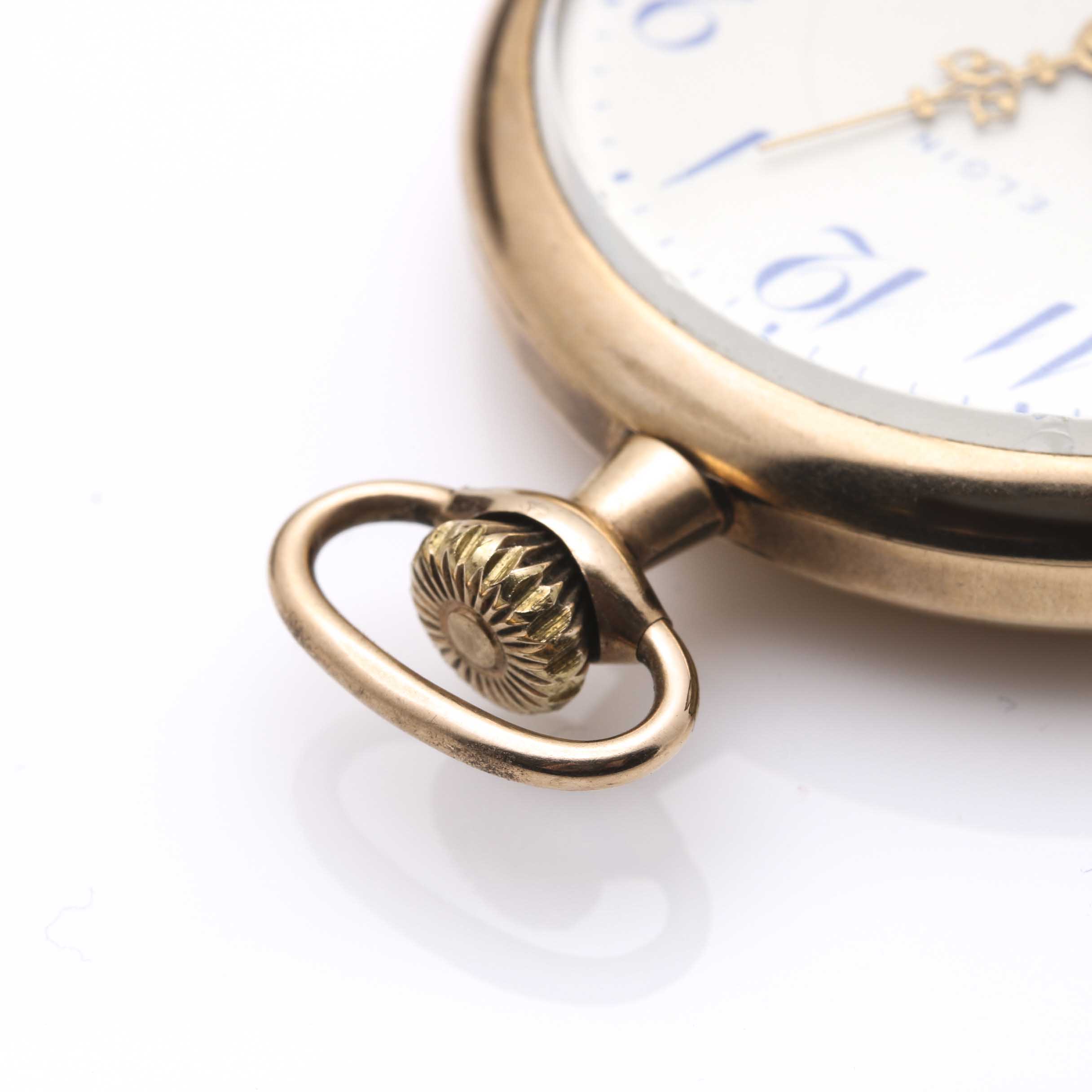 Elgin Pocket Watch with Display Case