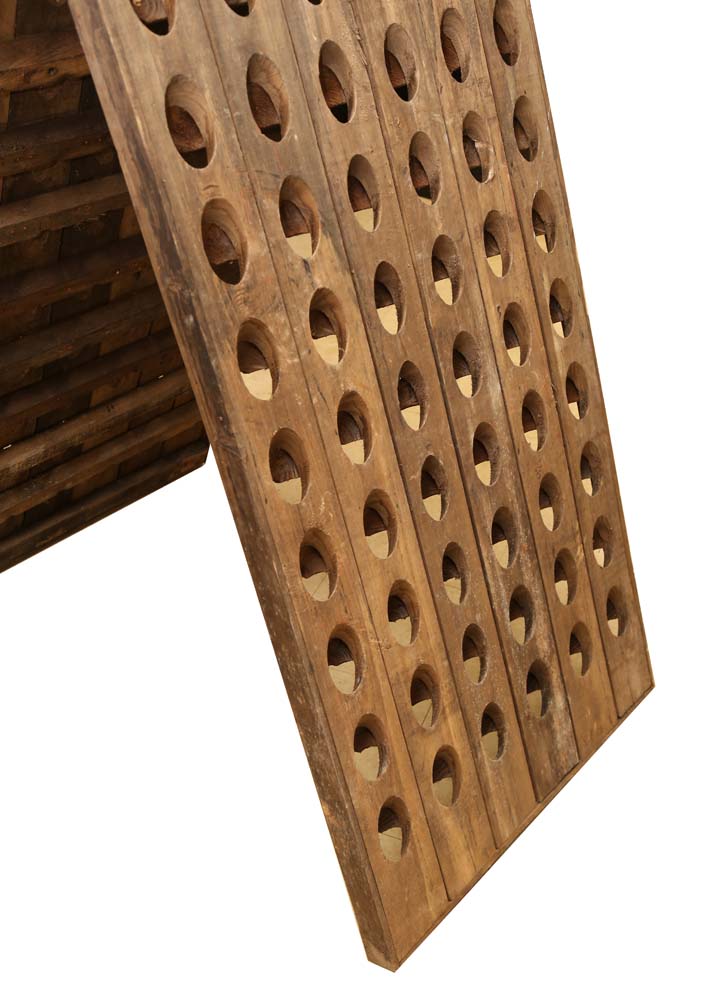 Ste Leban Epernay, France Riddling Rack