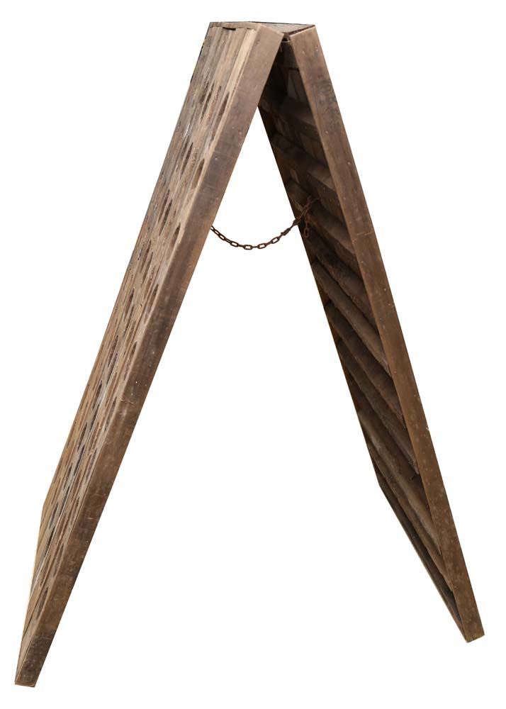 Ste Leban Epernay, France Riddling Rack