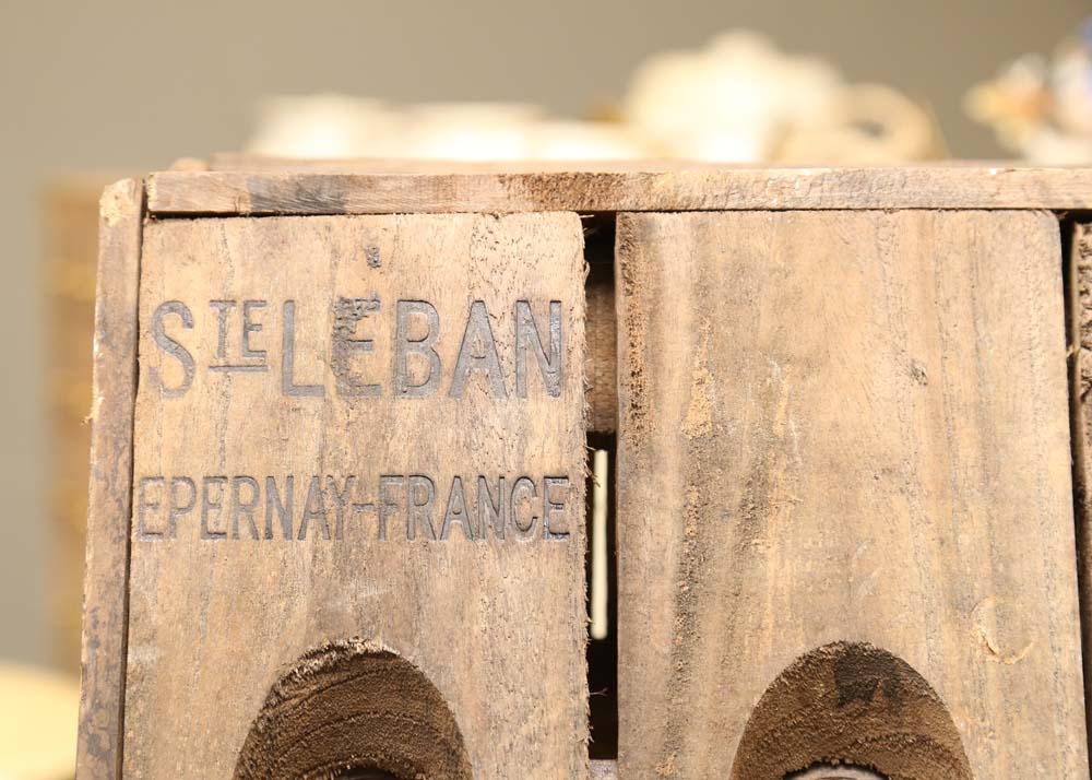 Ste Leban Epernay, France Riddling Rack