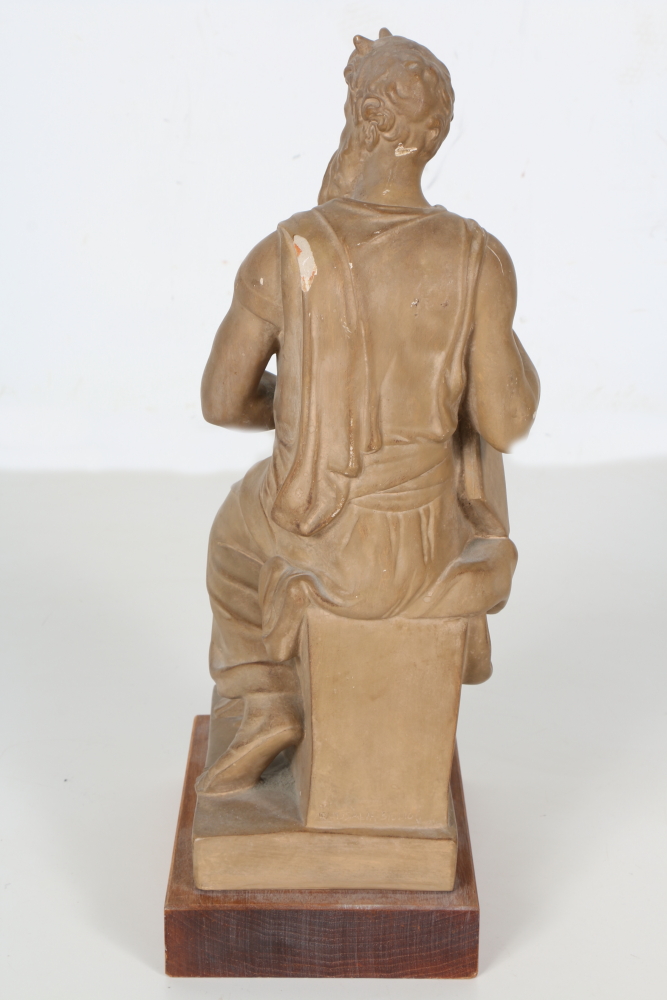 1955 Alva Studio Statue After Michelangelo Buonarroti's Moses