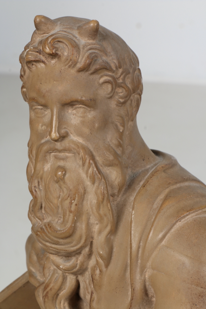 1955 Alva Studio Statue After Michelangelo Buonarroti's Moses