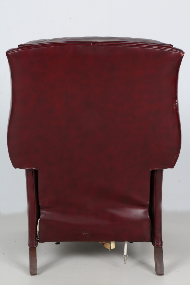 Bradington Young Leather Reclining Wing Chair