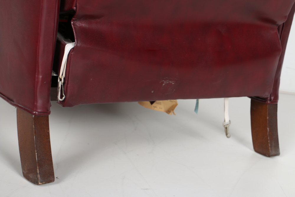 Bradington Young Leather Reclining Wing Chair