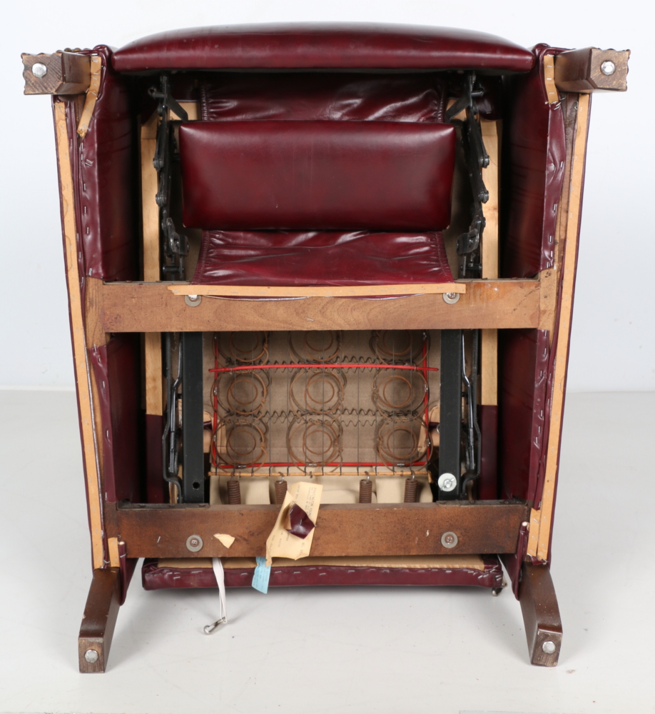 Bradington Young Leather Reclining Wing Chair