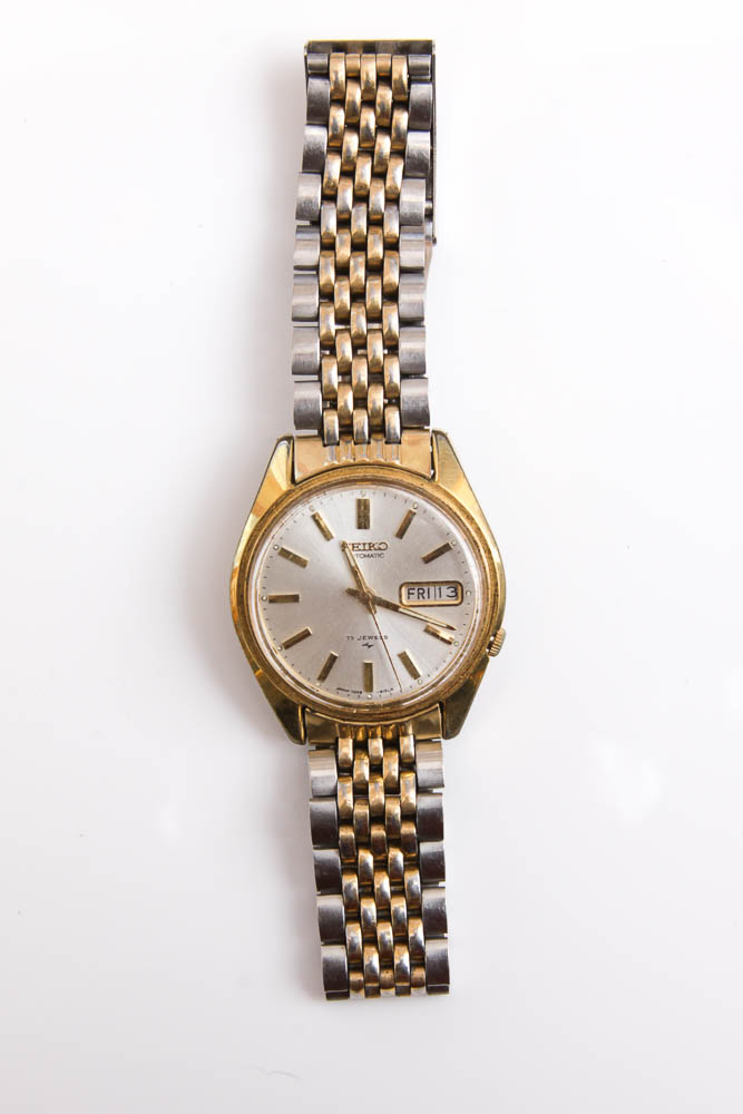 Men's Watches Including Seiko and Benrus