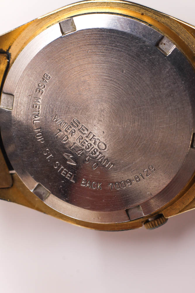 Men's Watches Including Seiko and Benrus